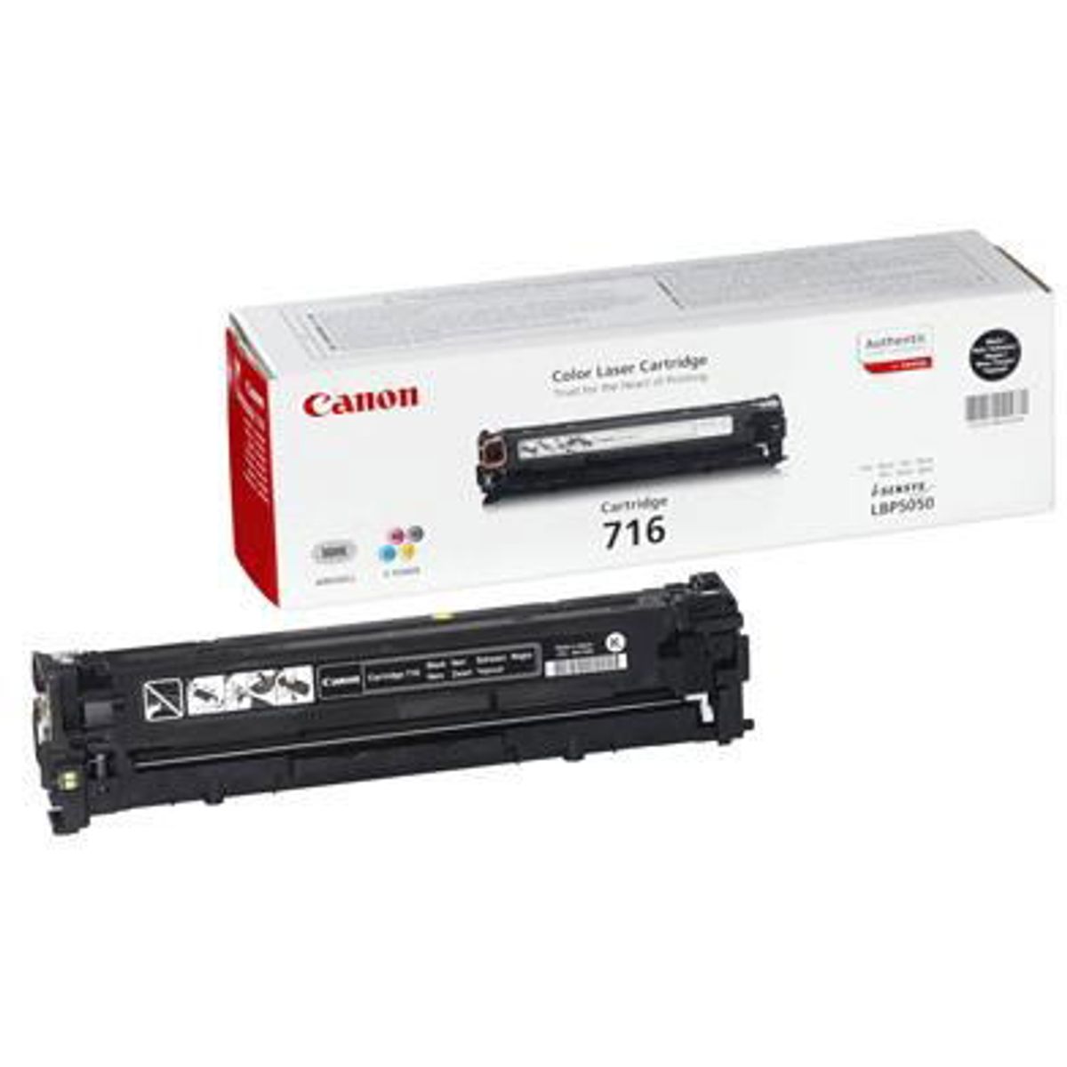 Canon 716 1980B0022 Sort Lasertoner, 2.300 sider