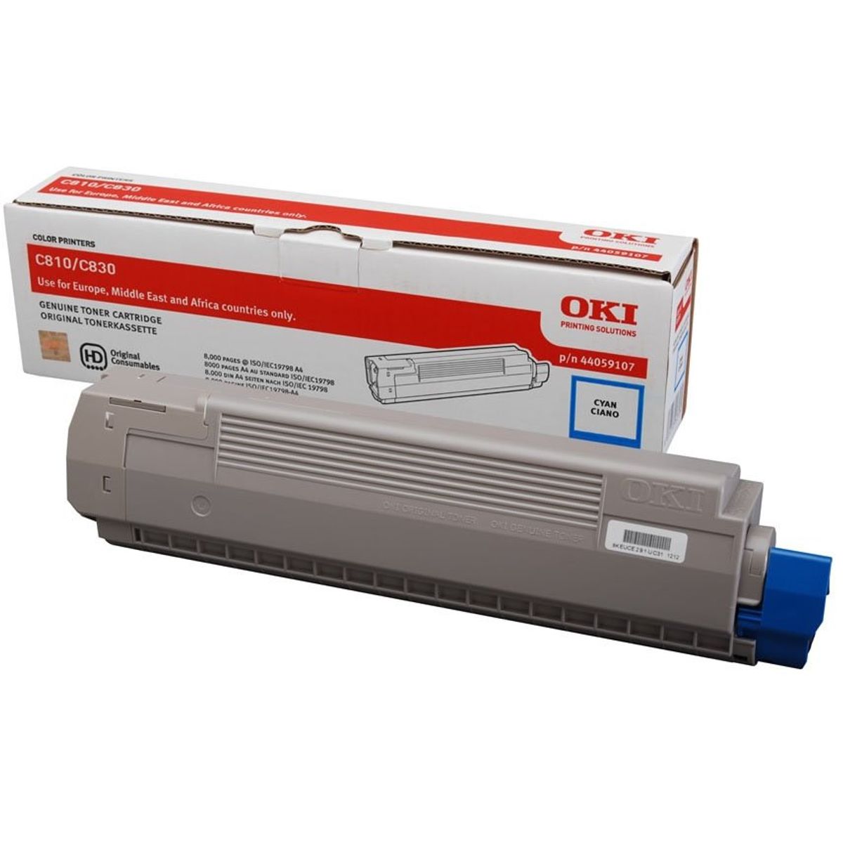 OKI 44059107 toner cyan