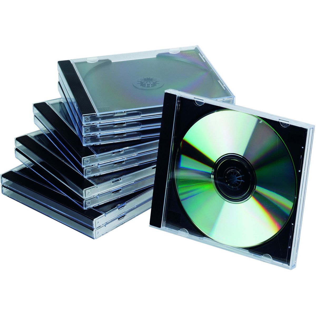 Q-connect CD/DVD Jewel-case 10stk