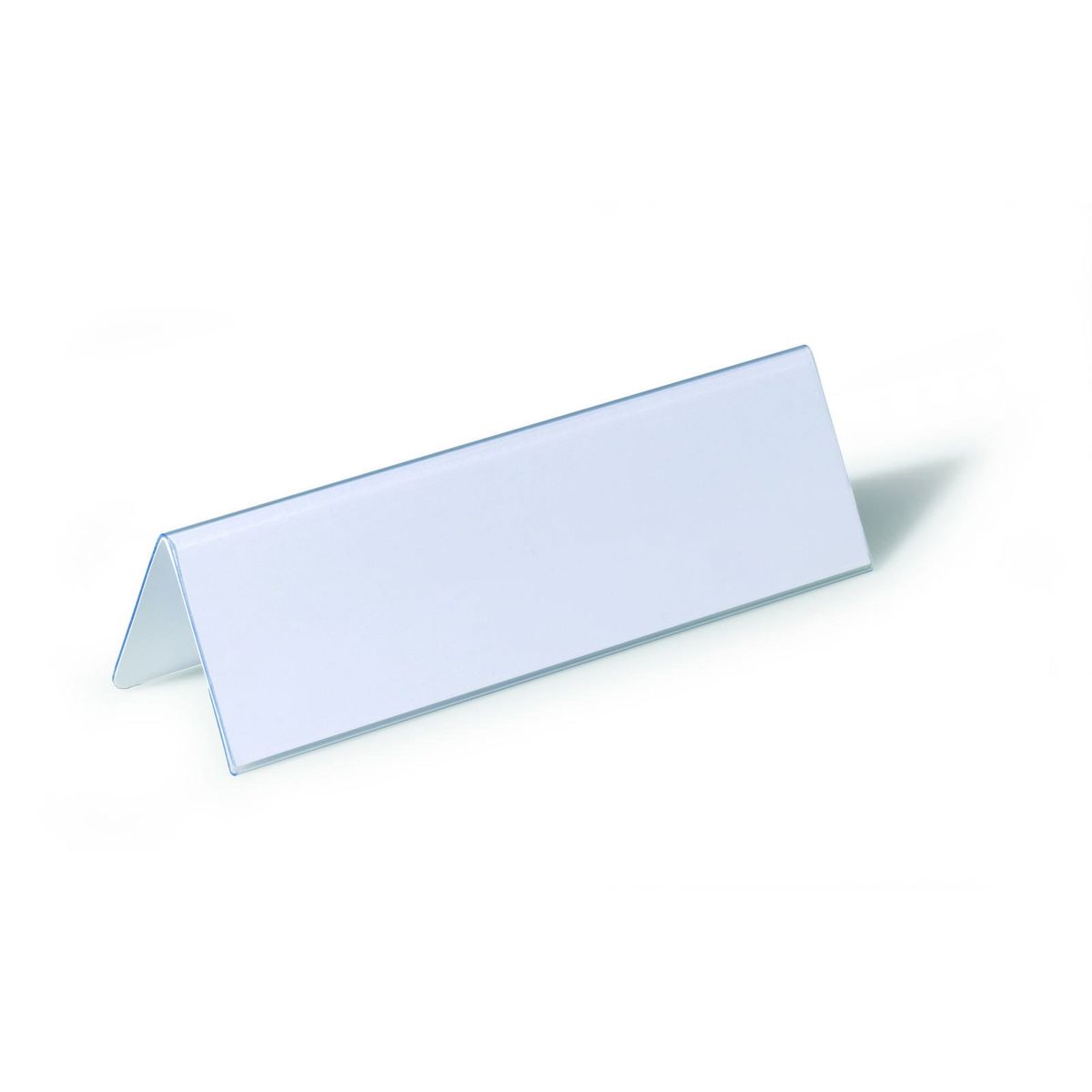 Durable 61x210mm bordskilteholder 25 stk. transparent