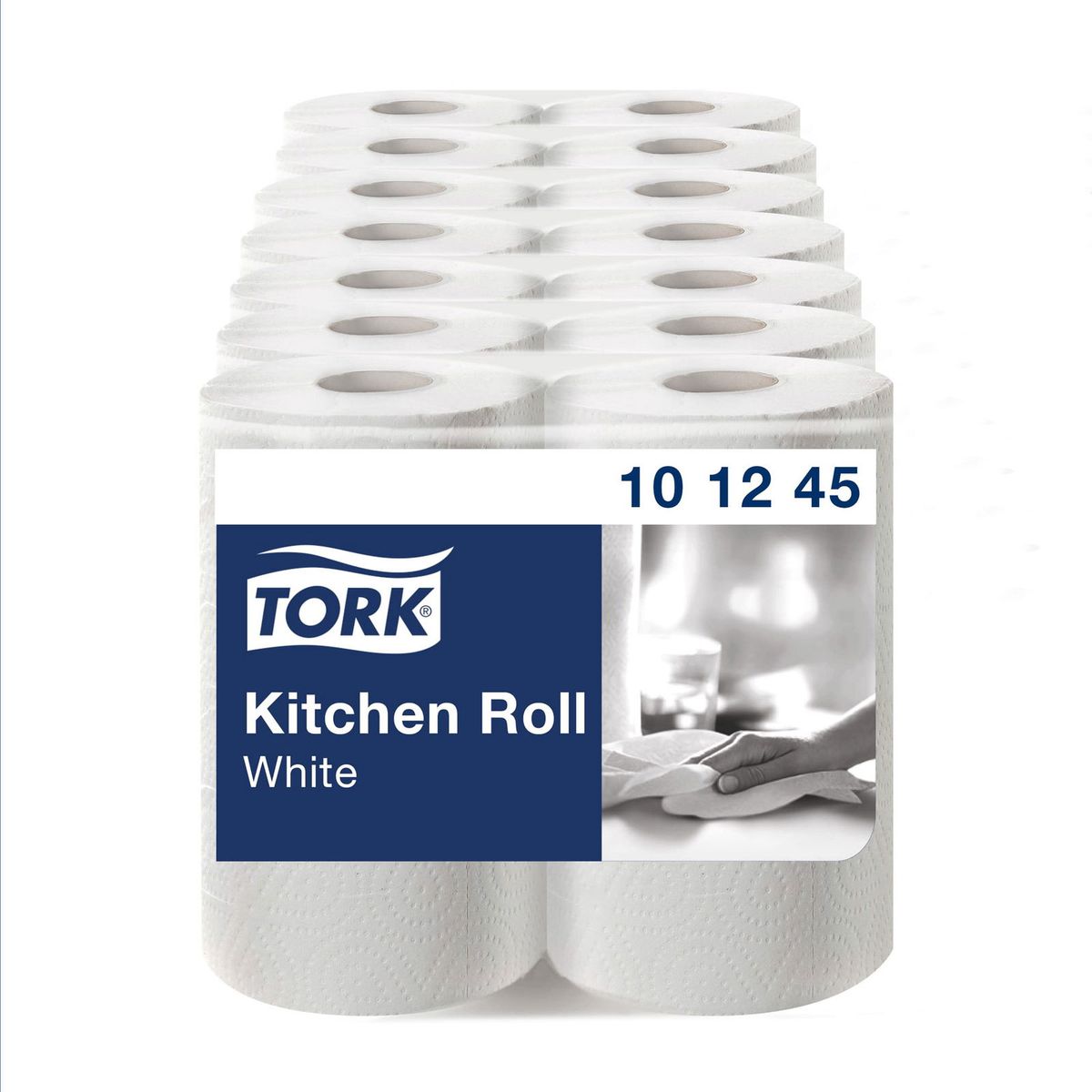 Tork 101245 Plus køkkenrulle 2lag ekstra lang 14rl