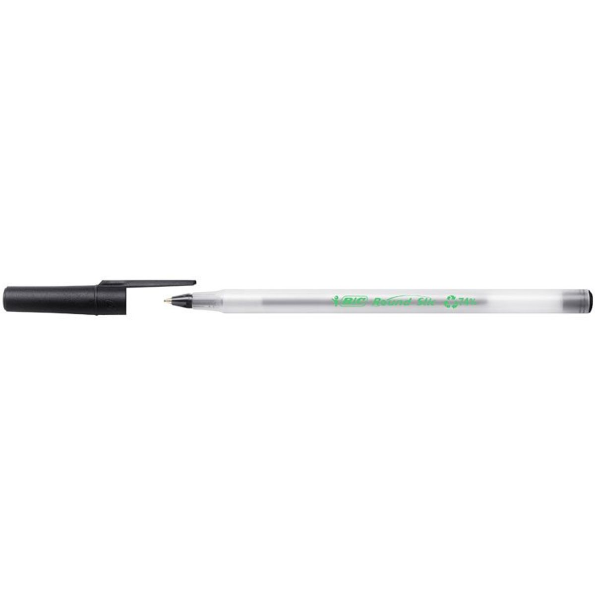 BIC RoundStic ECOlutions pen 0,32mm sort