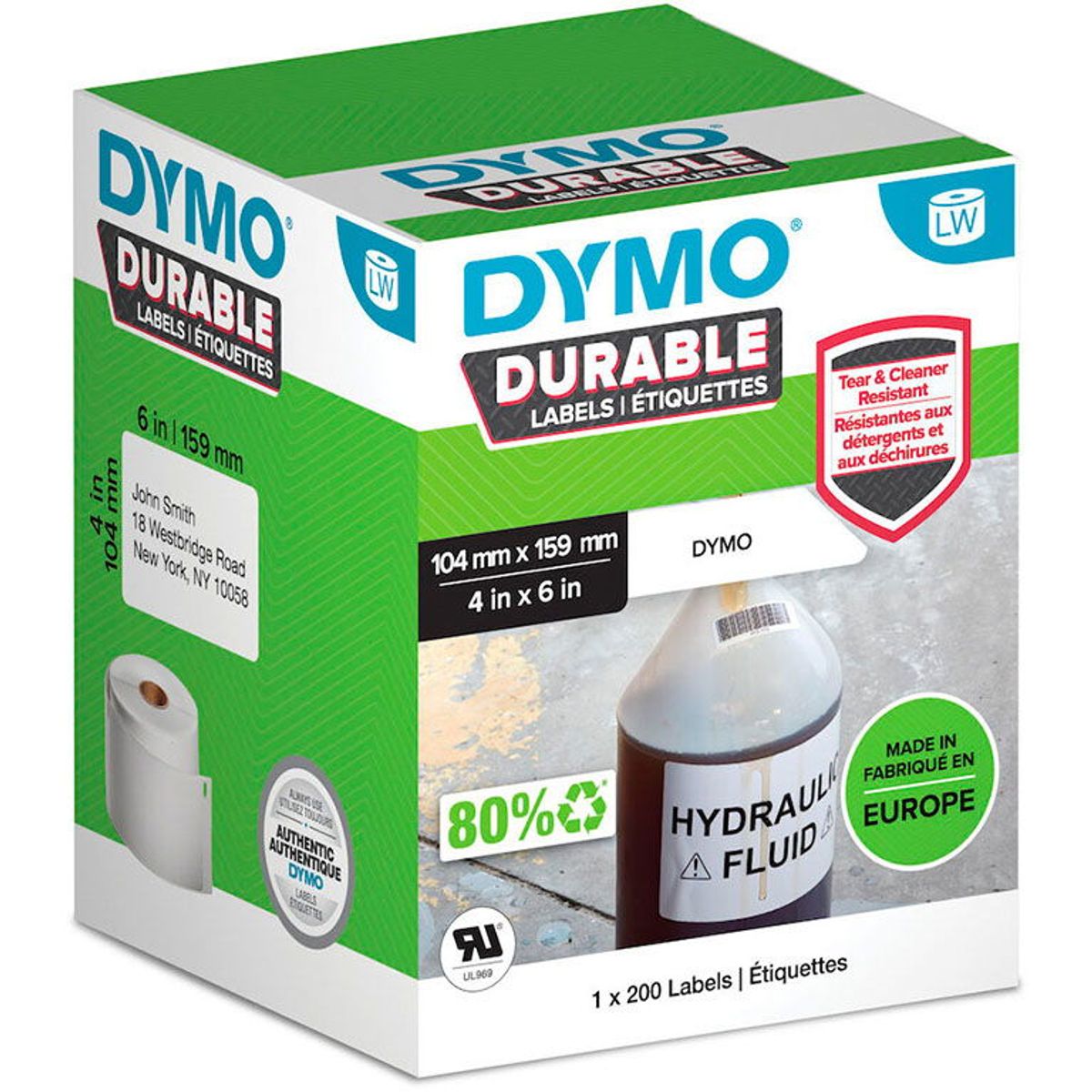 Dymo Durable etiketter