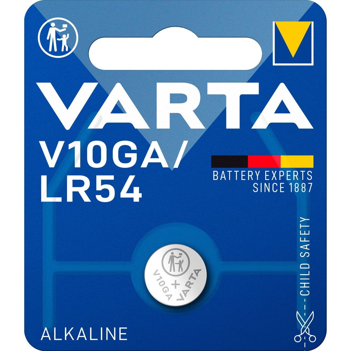 VARTA knapcellebatteri V10GA/LR54 1 stk