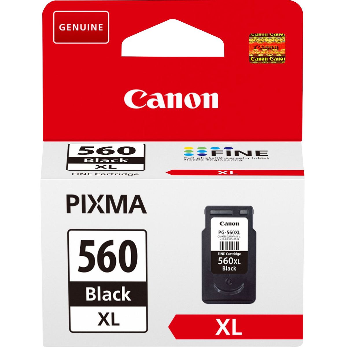 Canon PG-560XL sort blækpatron, 400 sider