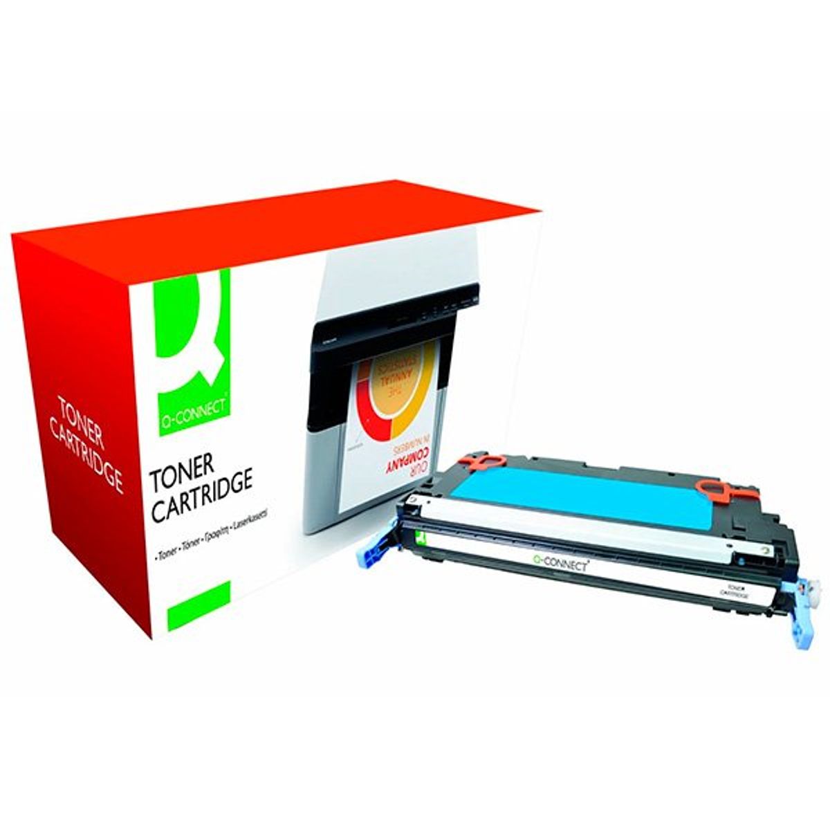 Q-connect 502A Q6471A toner cyan 4000 sider