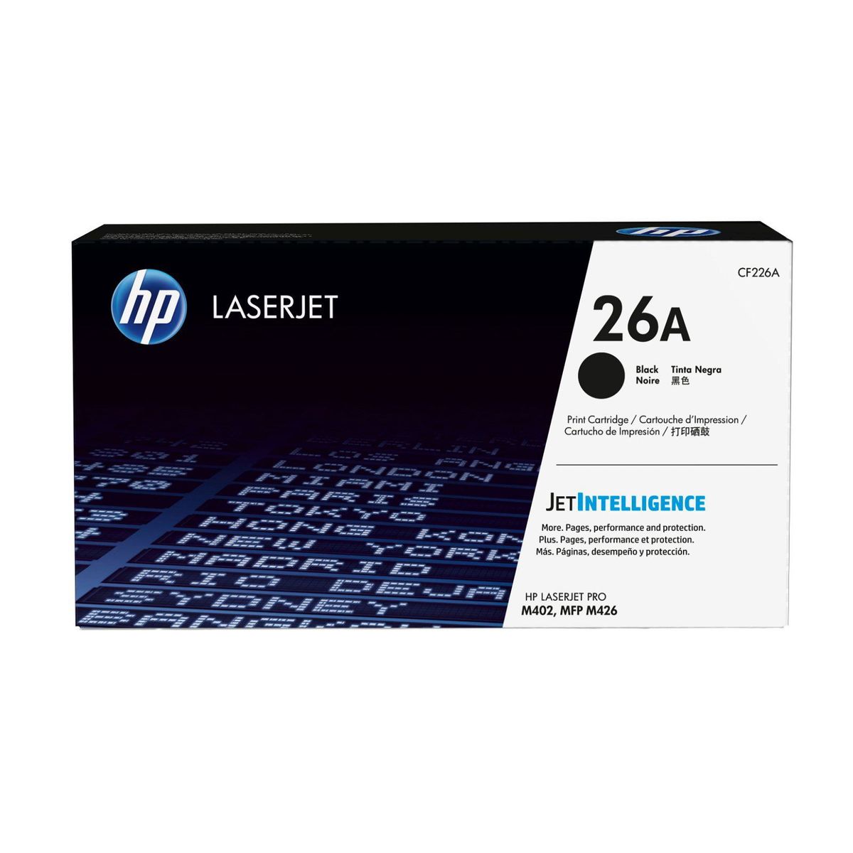 HP 26A CF226A Sort Lasertoner, 3.100 sider