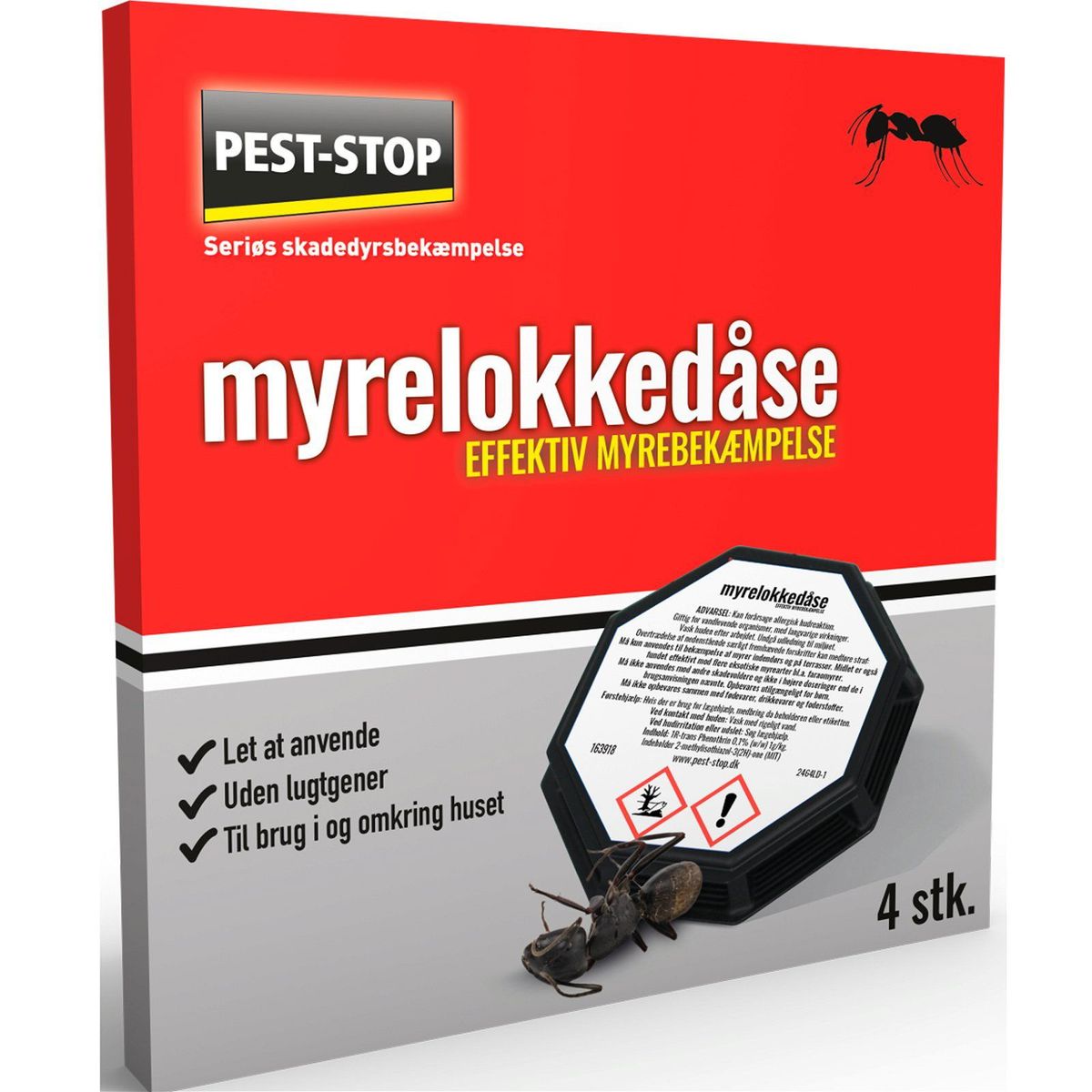 Tanaco myrelokkedåse 4stk