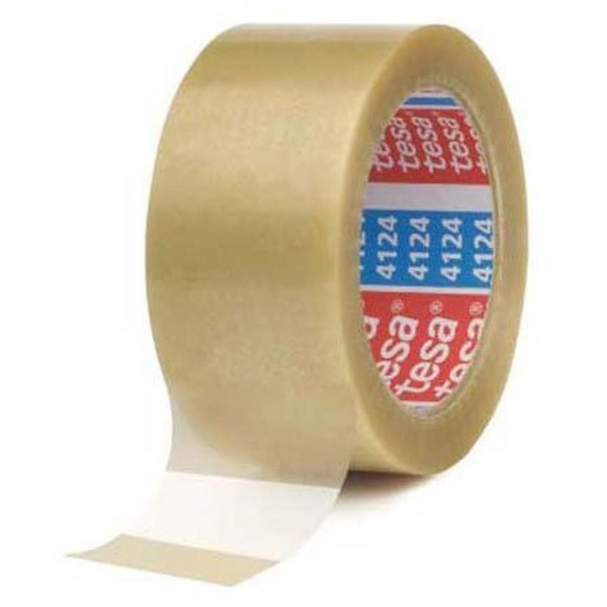 Tesa 4124 pakketape PVC-folie 65 my klar