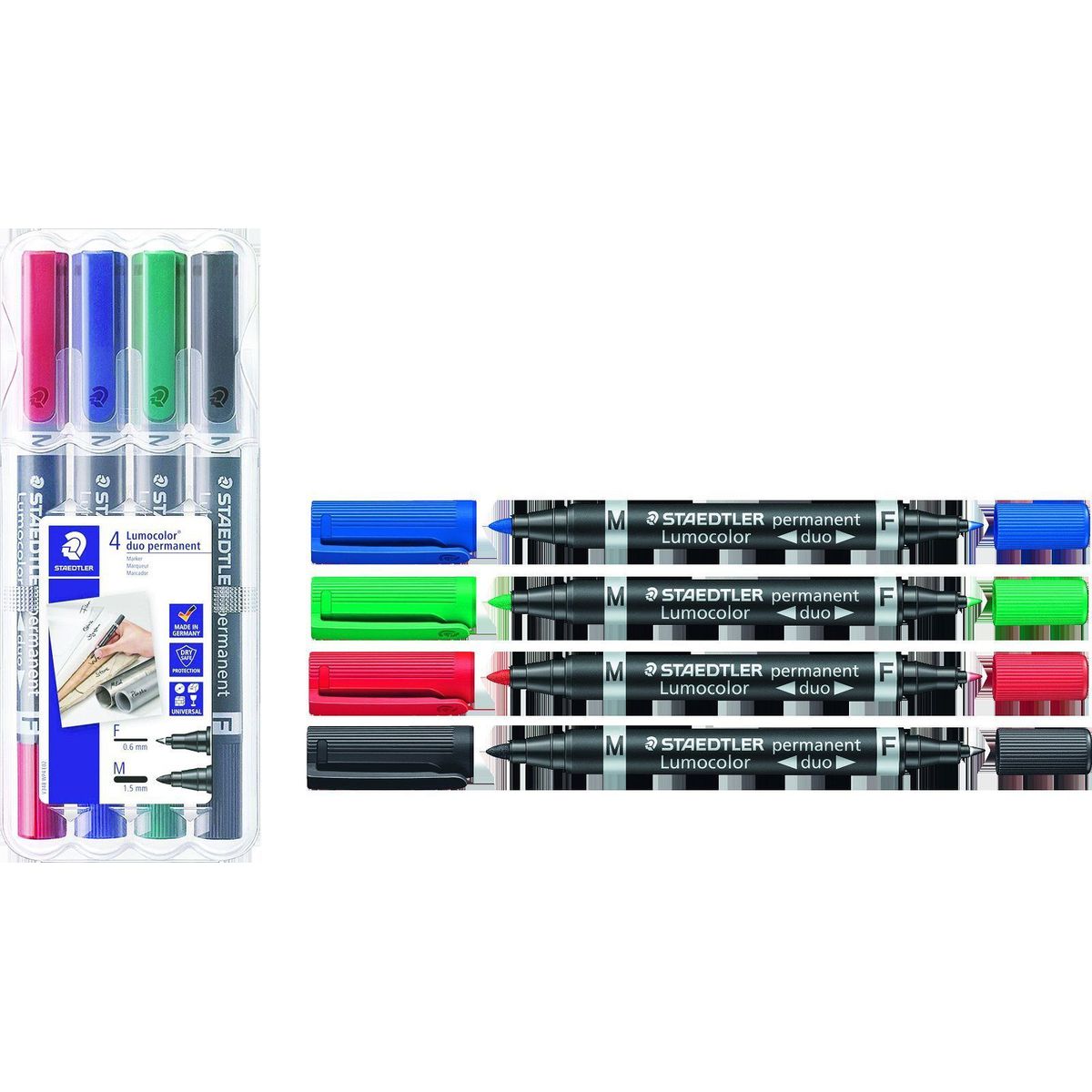 Staedtler Duo 348 marker sort