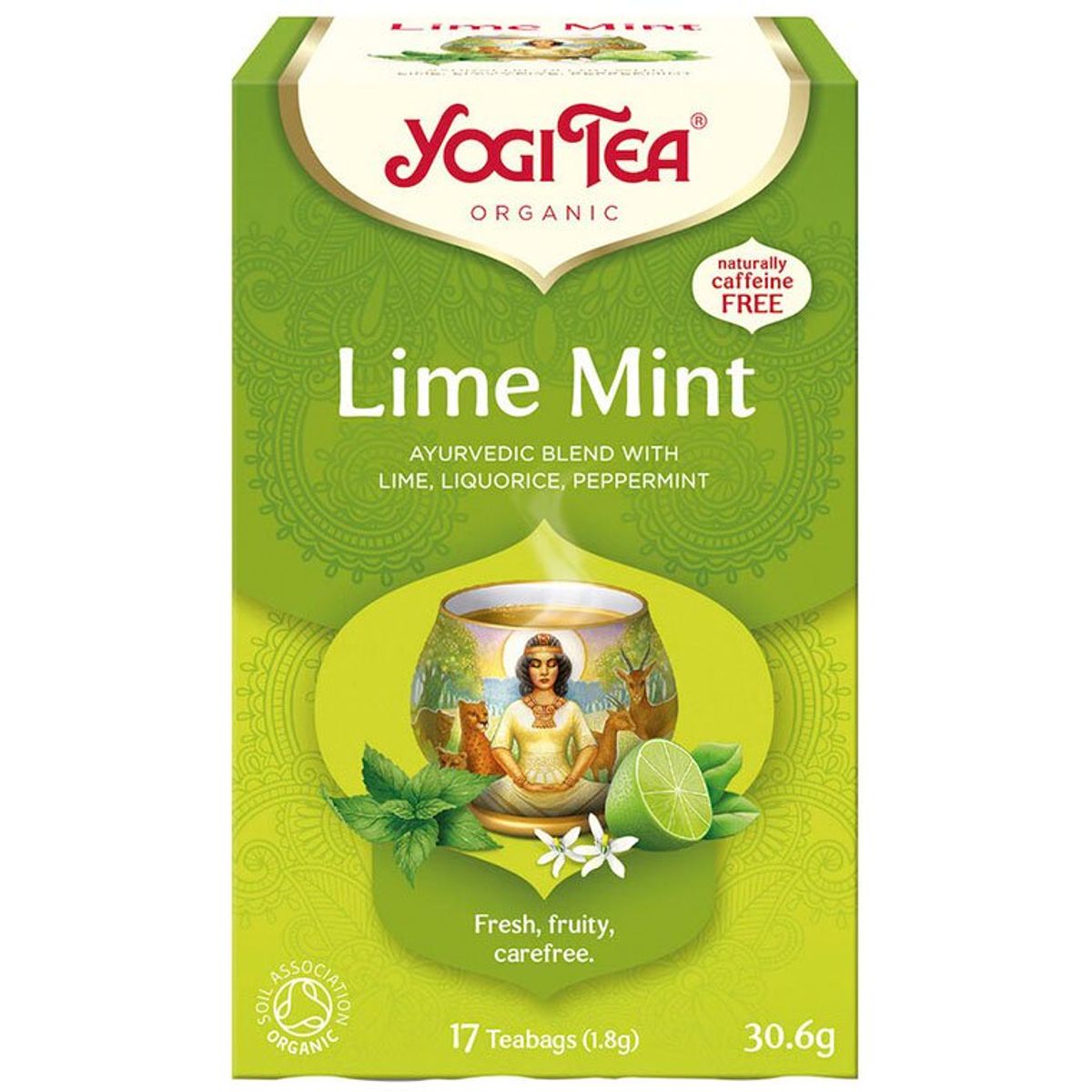 Yogi Tea Lime Mint 17 tebreve