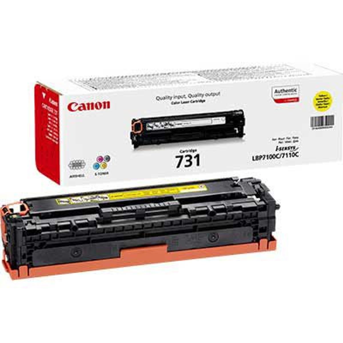 Canon 731 6269B002 Gul Lasertoner, 1.500 sider