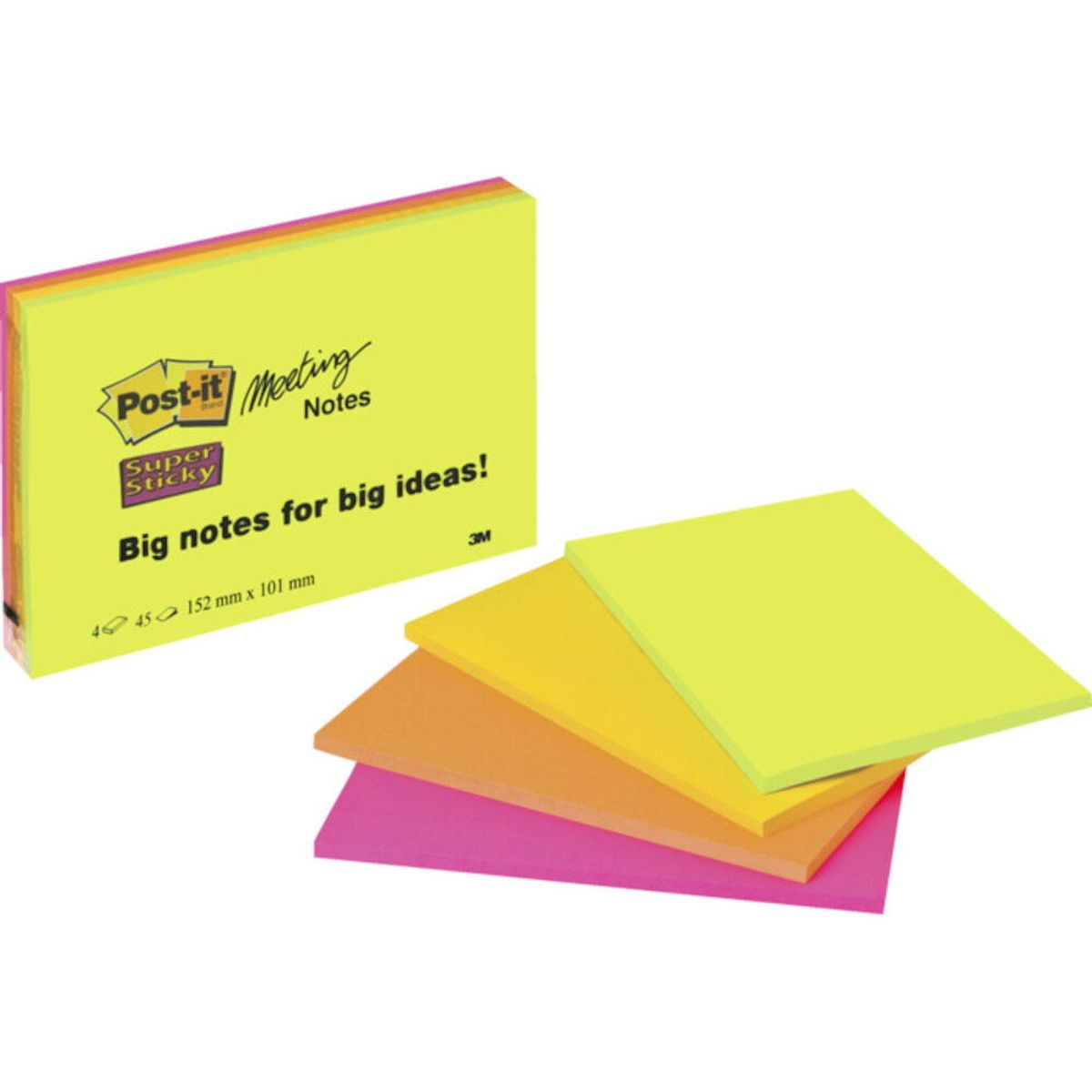 Post-it mødenotes