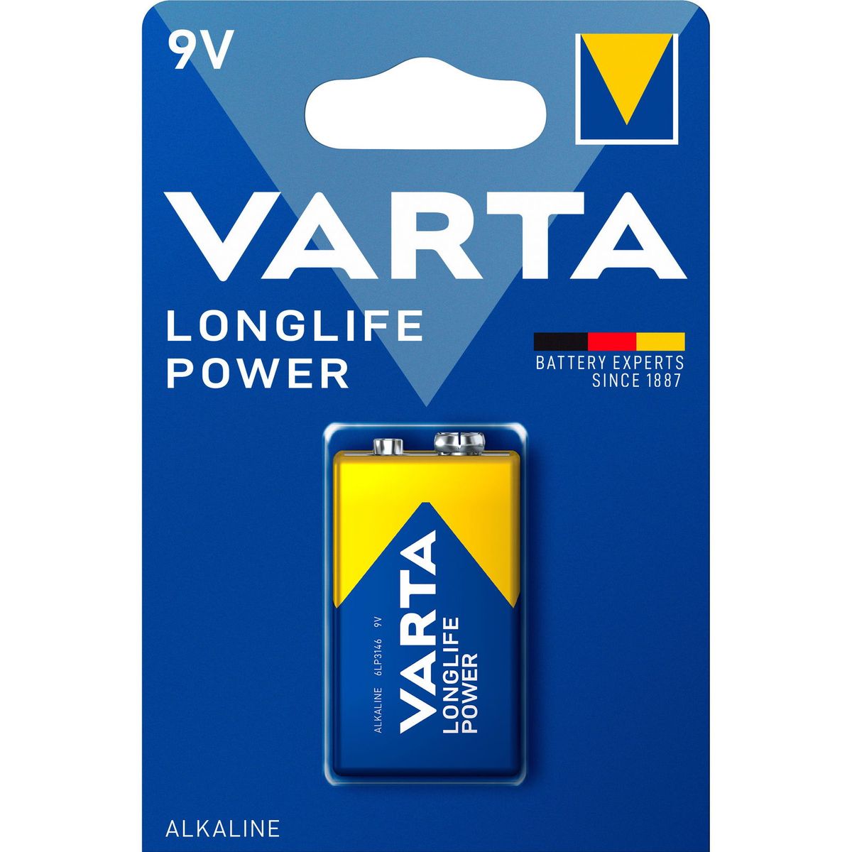 VARTA LONGLIFE Power 9V-batteri 6LP3146 1 stk