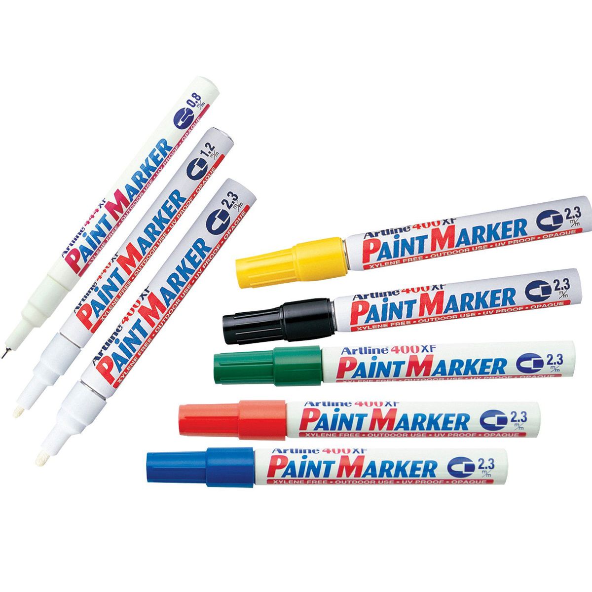 Artline 400 paintmarker 2,3mm gul