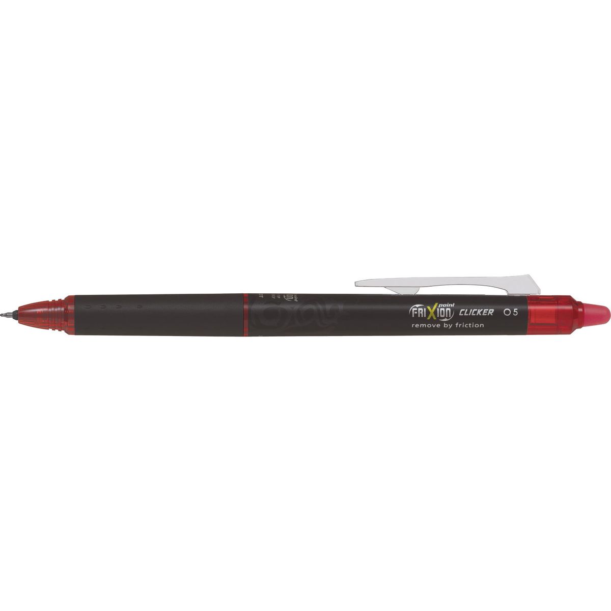 Pilot FriXion Point Clicker kuglepen 0,5mm rød