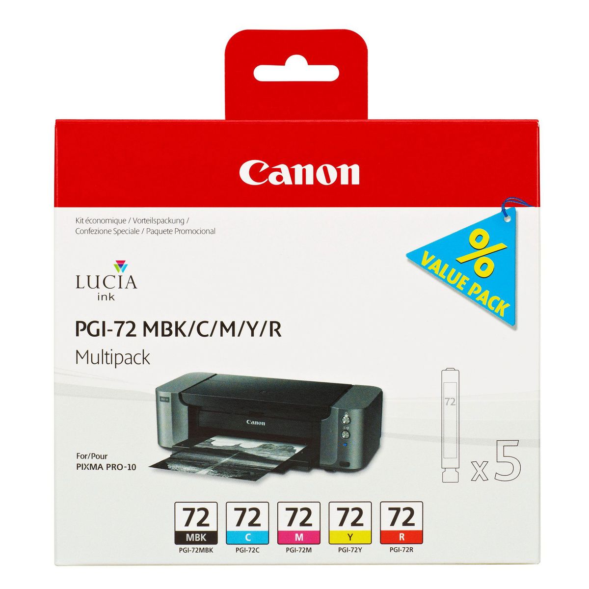 CANON PGI-72 MBK/C/M/Y/R Multi Pack