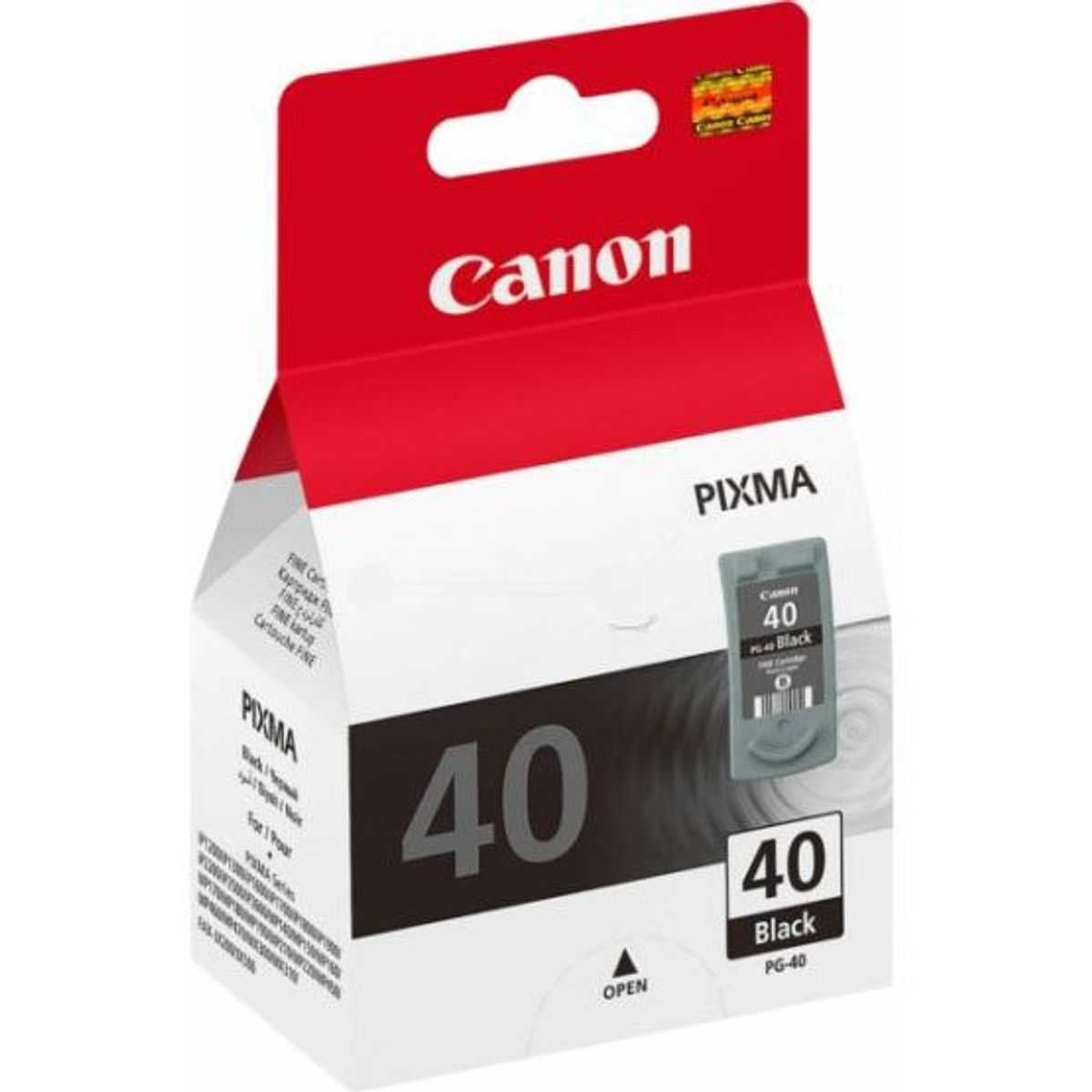 Canon PG-40 Sort Blækpatron, 200 sider