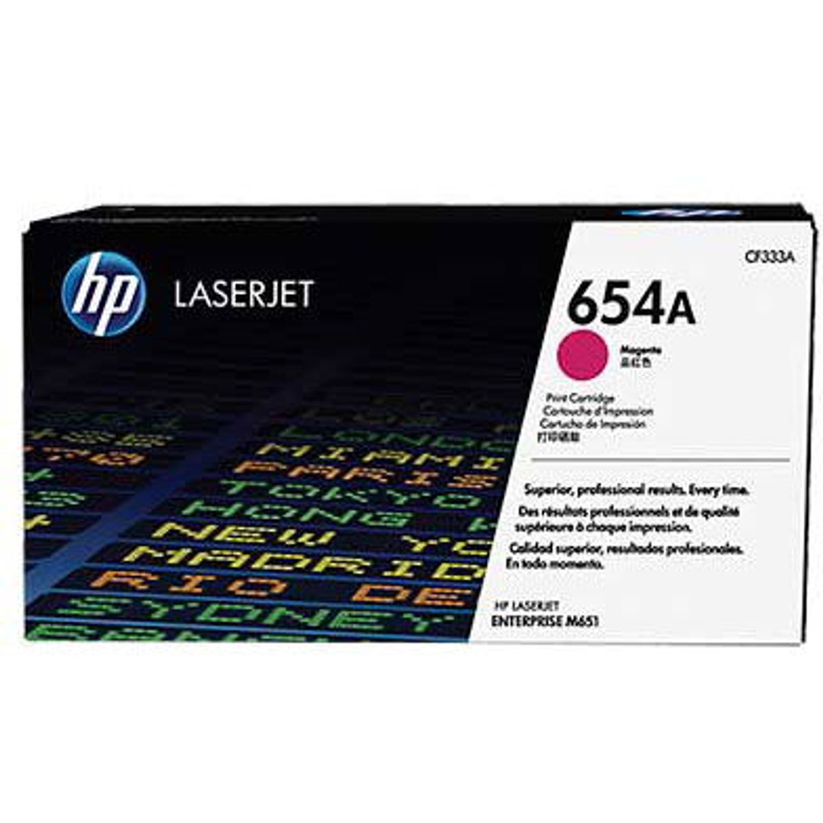 HP 654A toner magenta