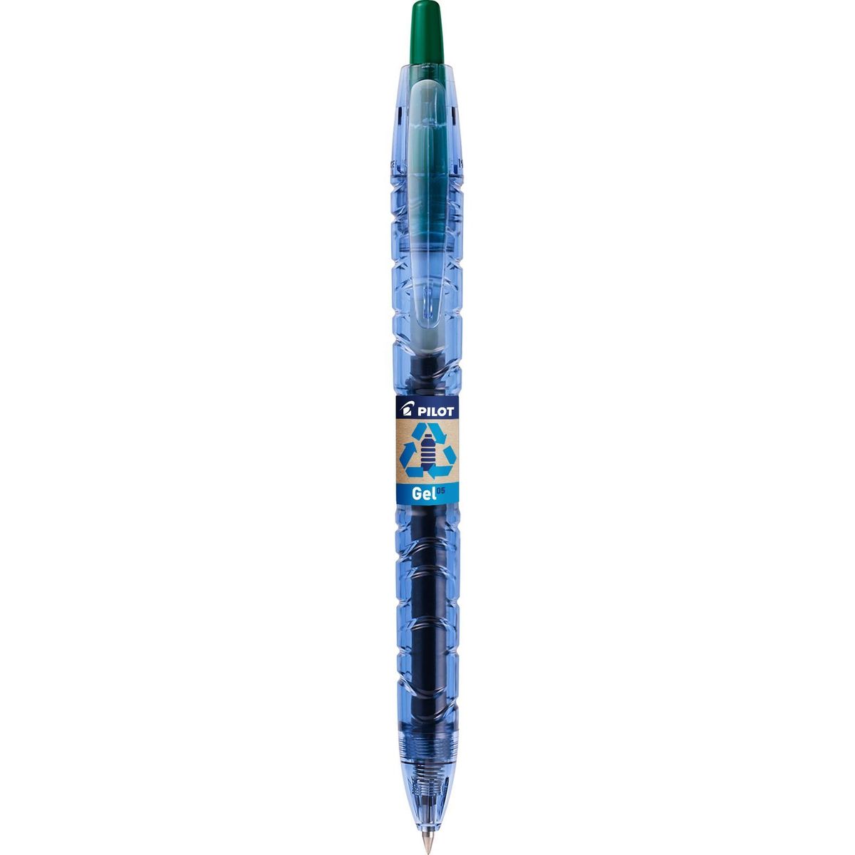 Pilot B2P gel kuglepen 0,5mm grøn