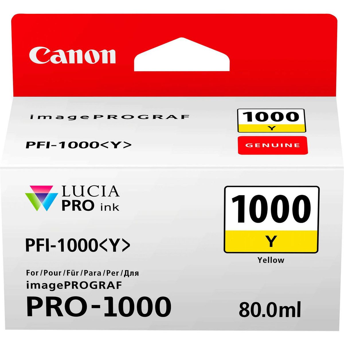 CANON PFI-1000 Yellow