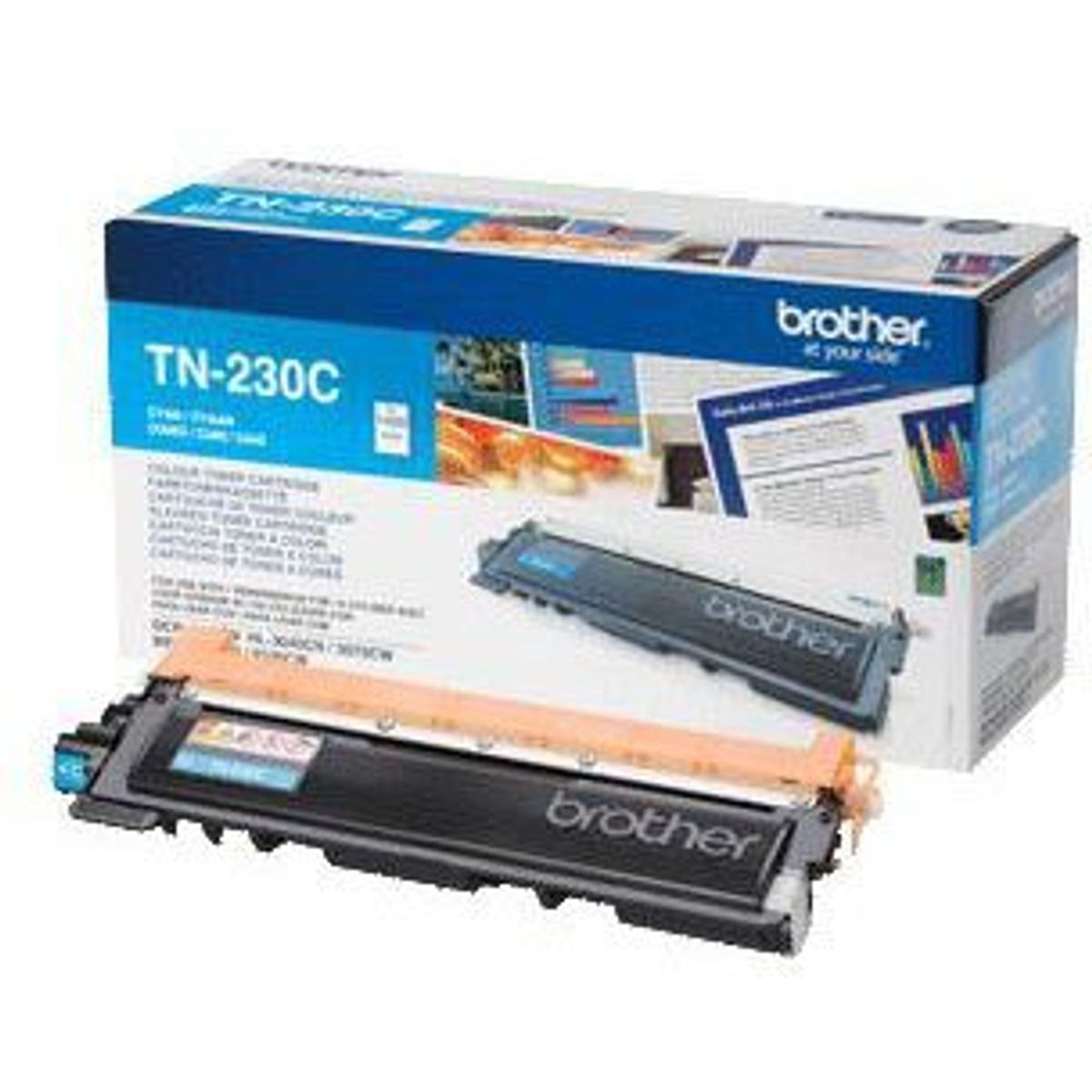 Brother TN-230C Cyan Lasertoner, 1.400 sider