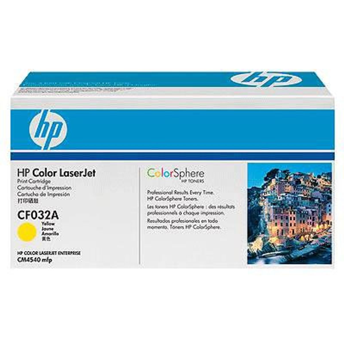 HP 646A CF032A Gul Lasertoner, 12.500 sider