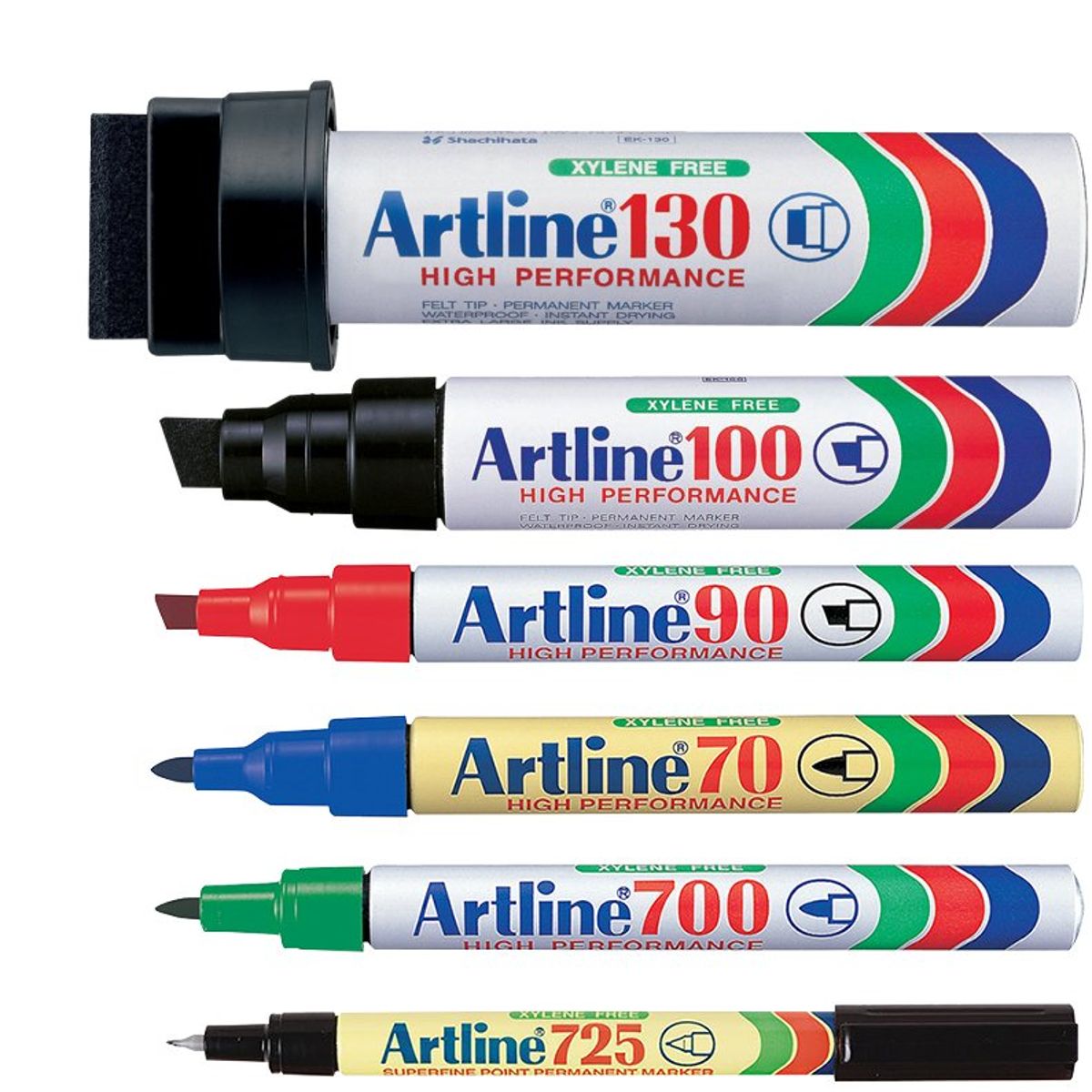 Artline 90 marker 5mm rød