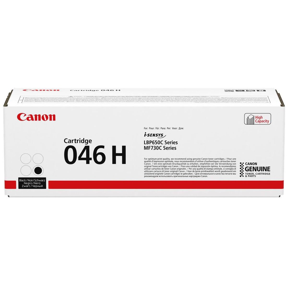 Canon CRG-046BHBK 1254C002 Sort Lasertoner, 6.300 sider