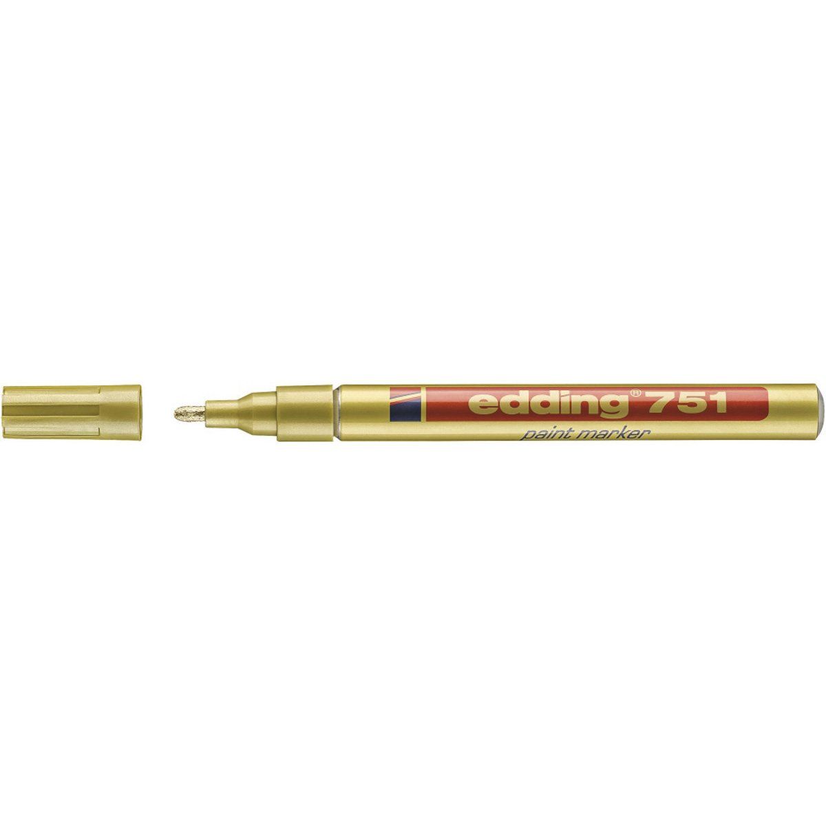 Edding 751F paintmarker 1-2mm guld