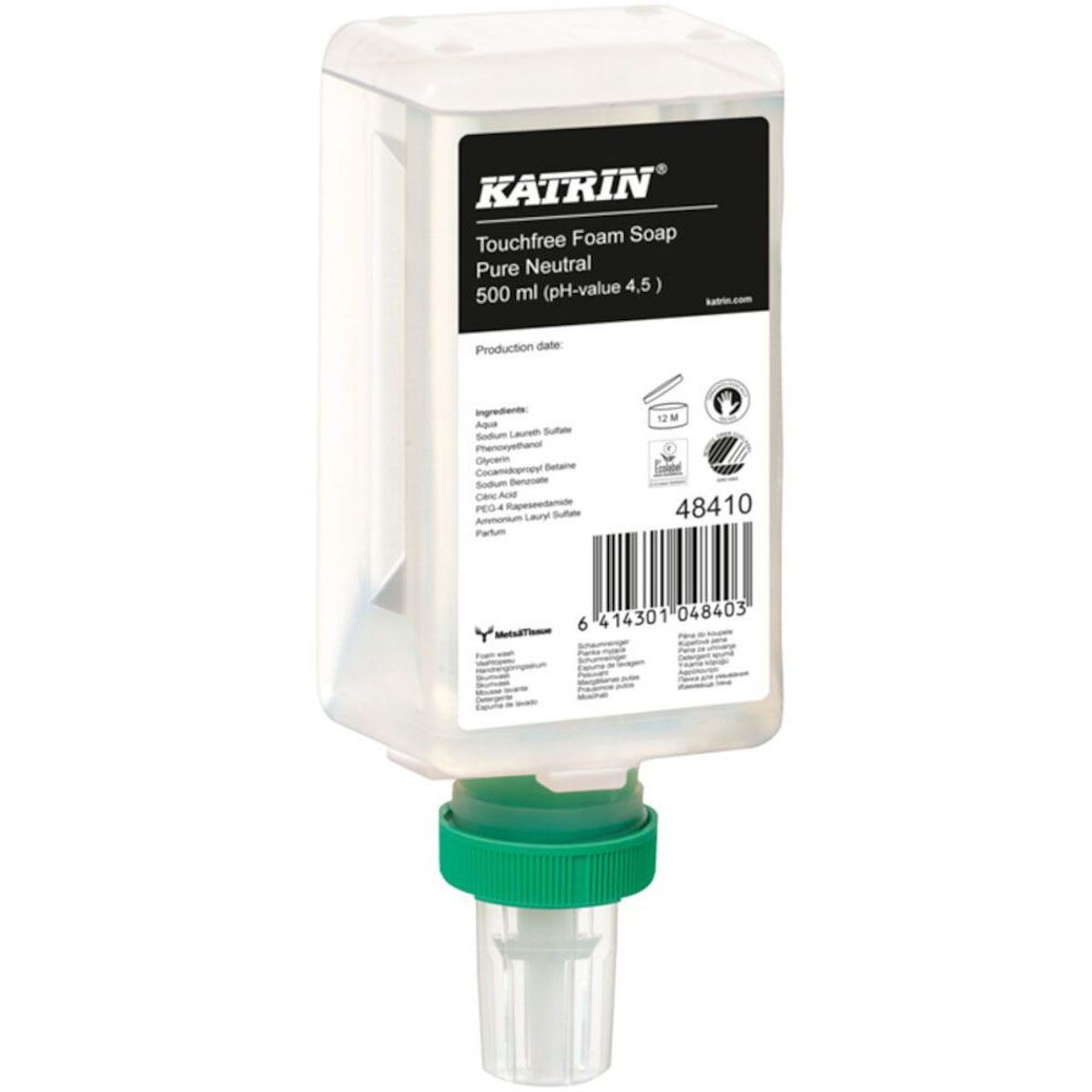 Katrin Touchfree skumsæbe Pure Neutral 0,5L