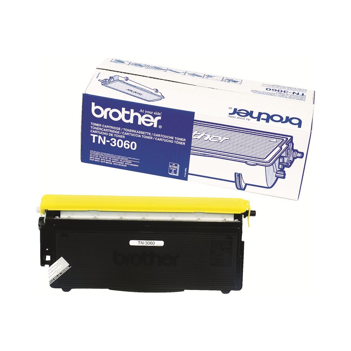 Brother TN-3060 Sort Lasertoner, 6.600 sider