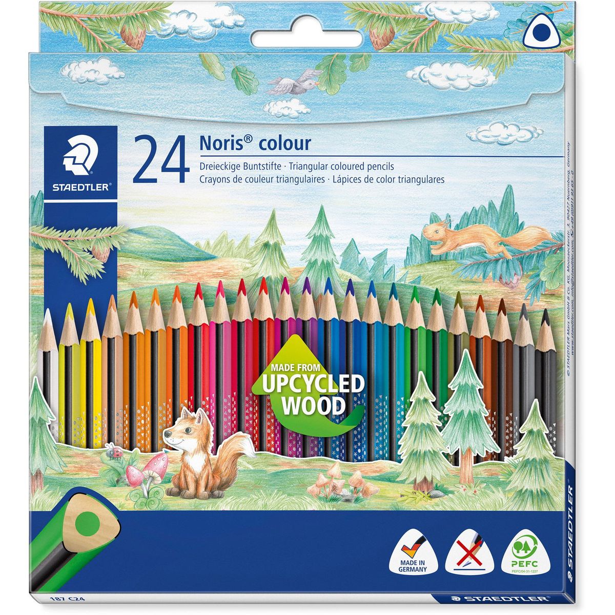 Staedtler Noris Colour 187 farveblyanter 24stk