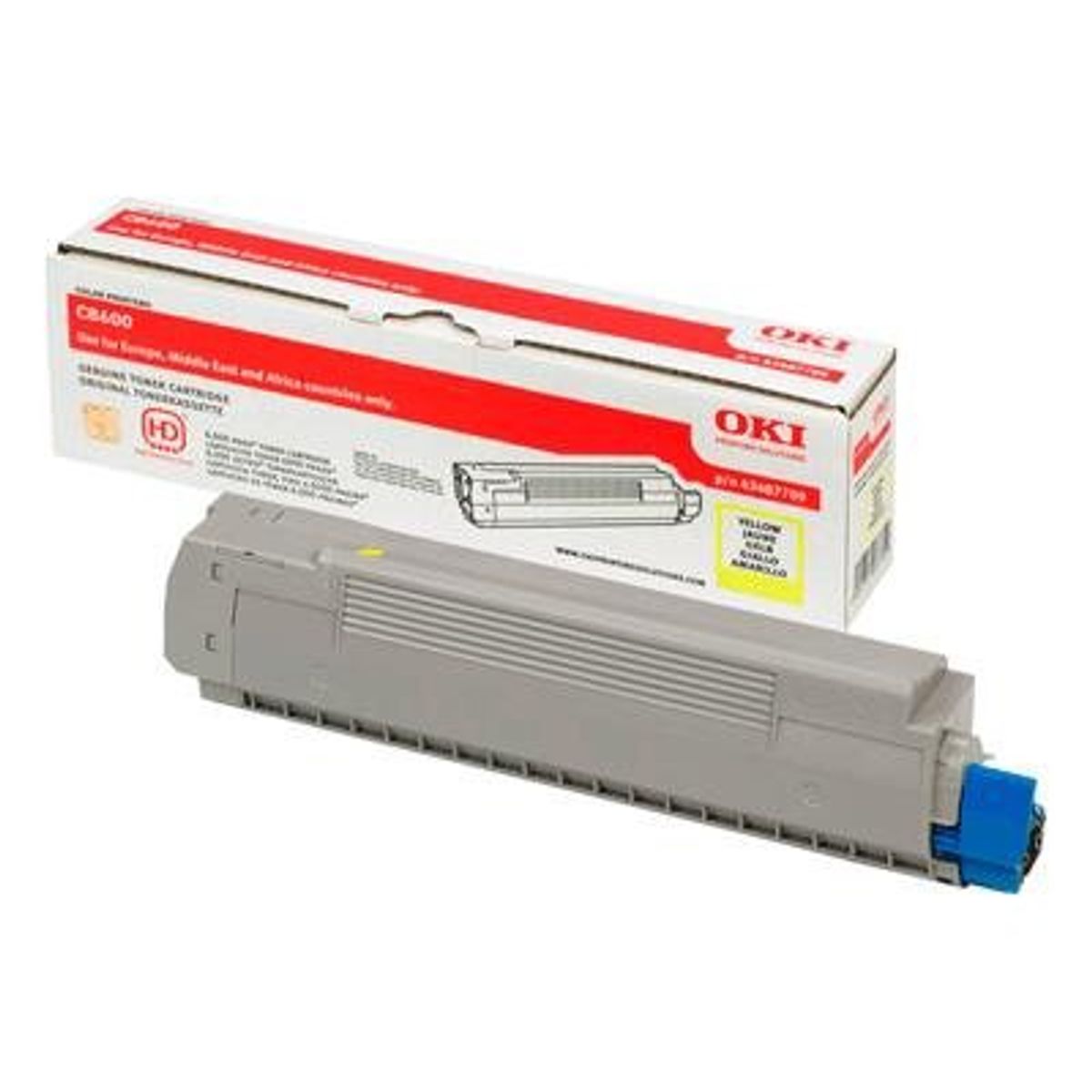 OKI 43487712 Sort Lasertoner, 6.000 sider