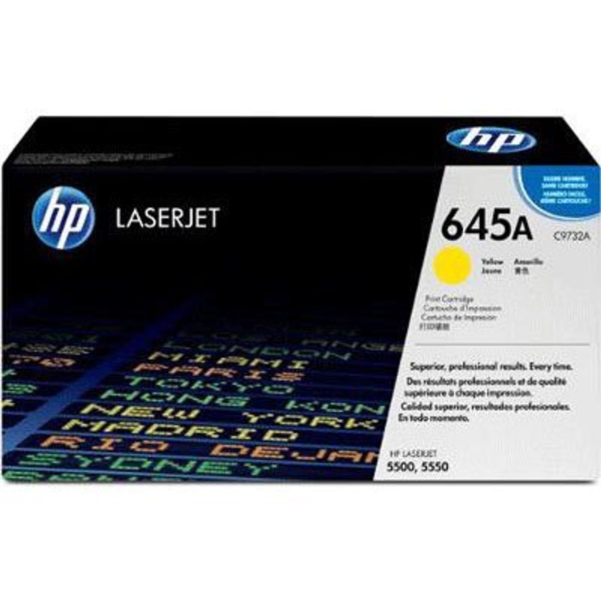 HP 645A toner yellow