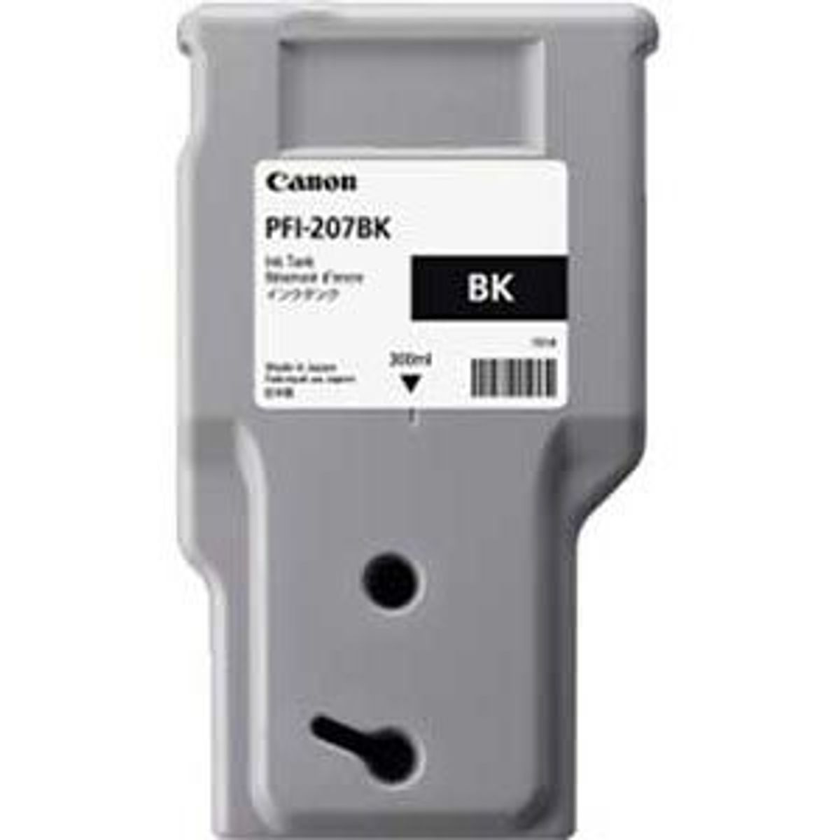 Canon PFI-207BK 8789B001AA Sort Blækpatron, 300 ml