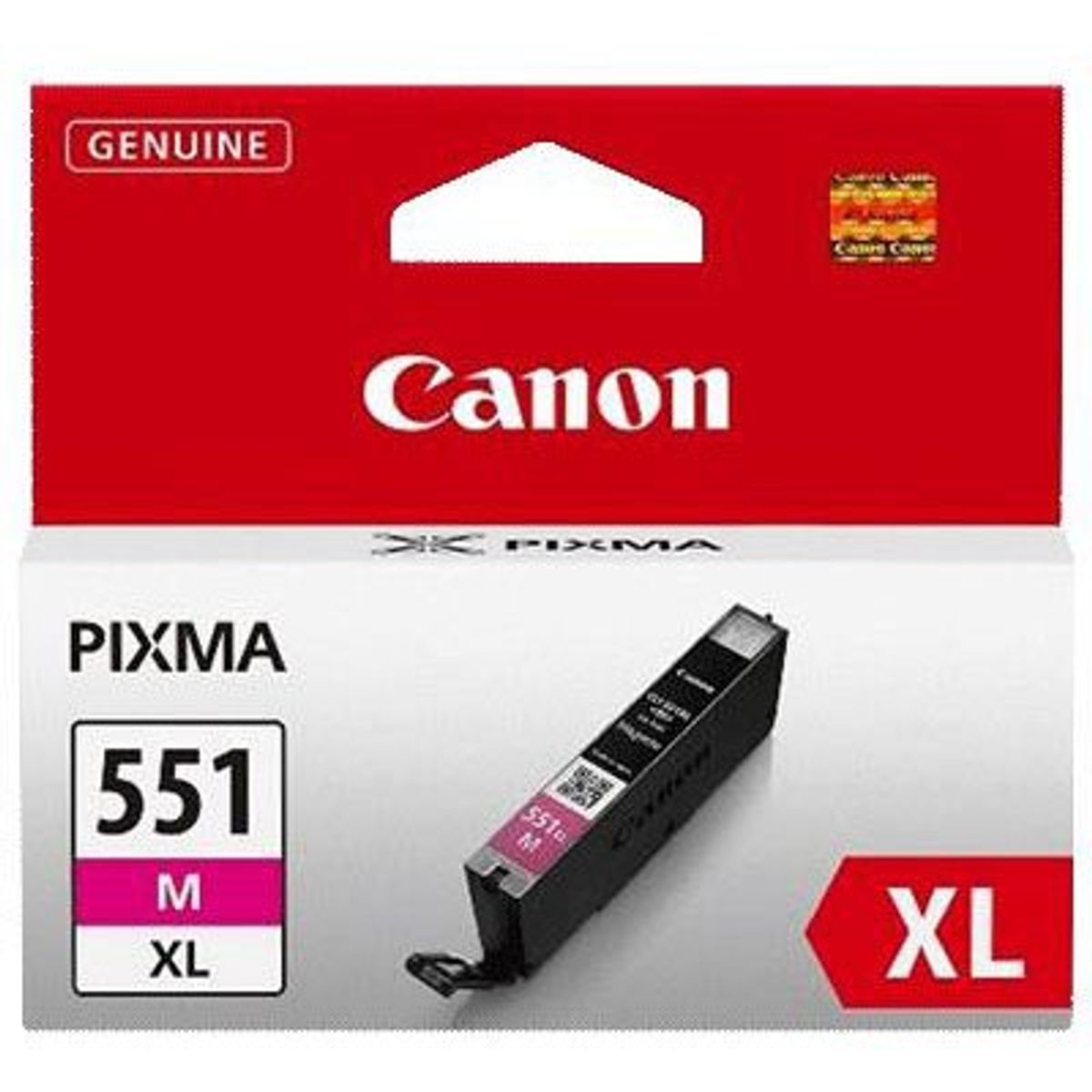 Canon CLI-551MXL Magenta Blækpatron, 313 sider