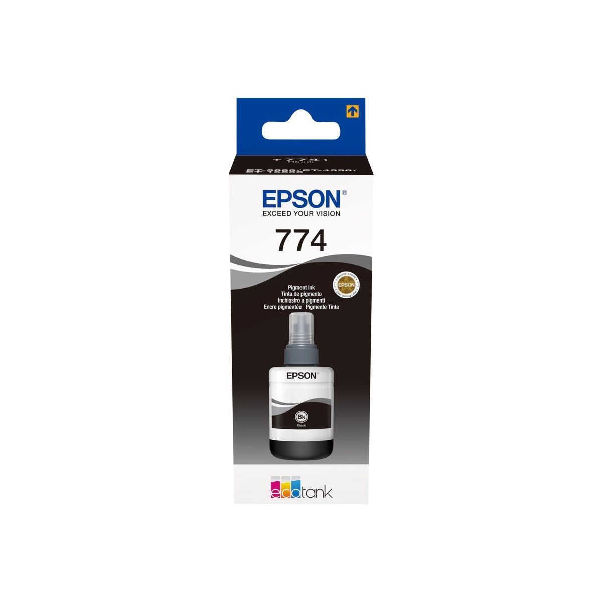 Epson T7741 C13T774140 Sort Blækpatron, 6.000 sider