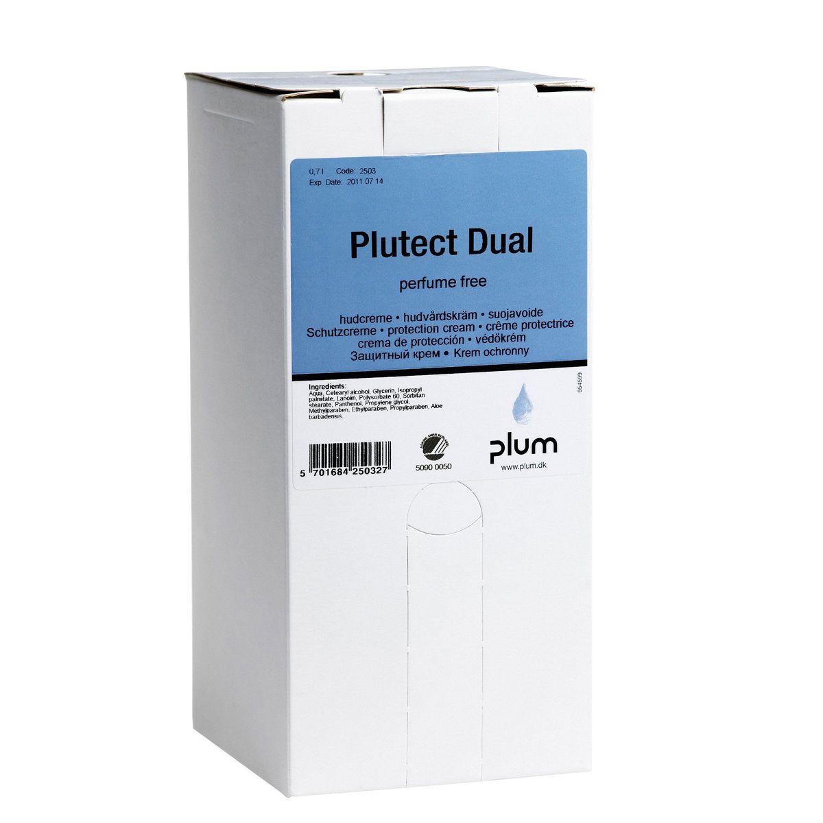 Plum Plutect Dual 2503 creme 700ml bag-in-box