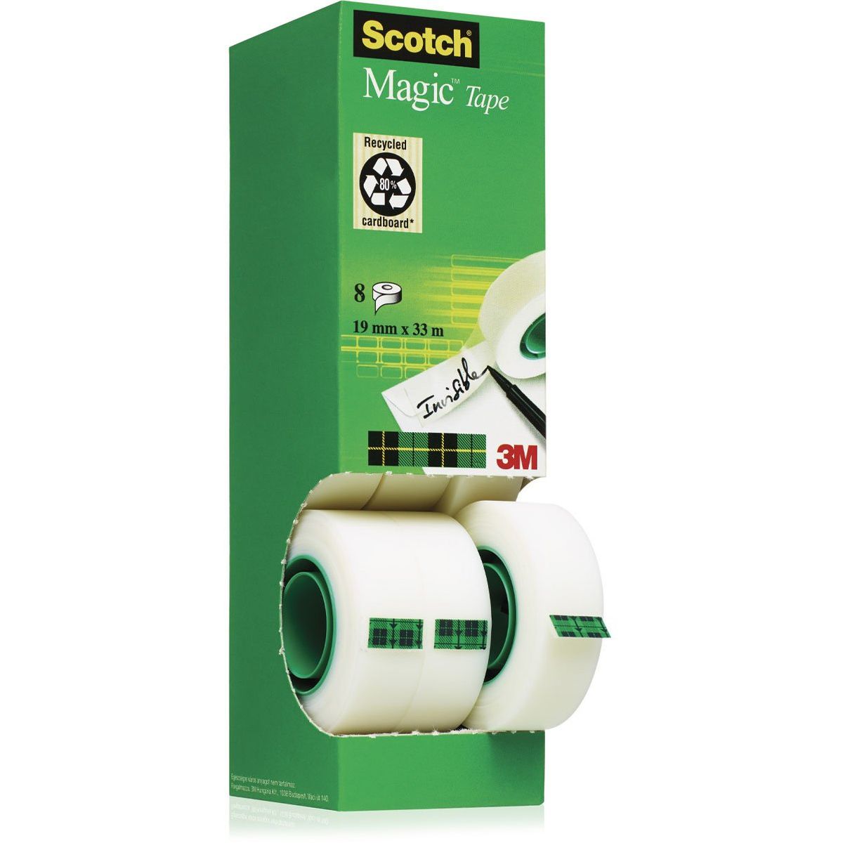 Scotch 810 Magic tape maelkehvid 33 m