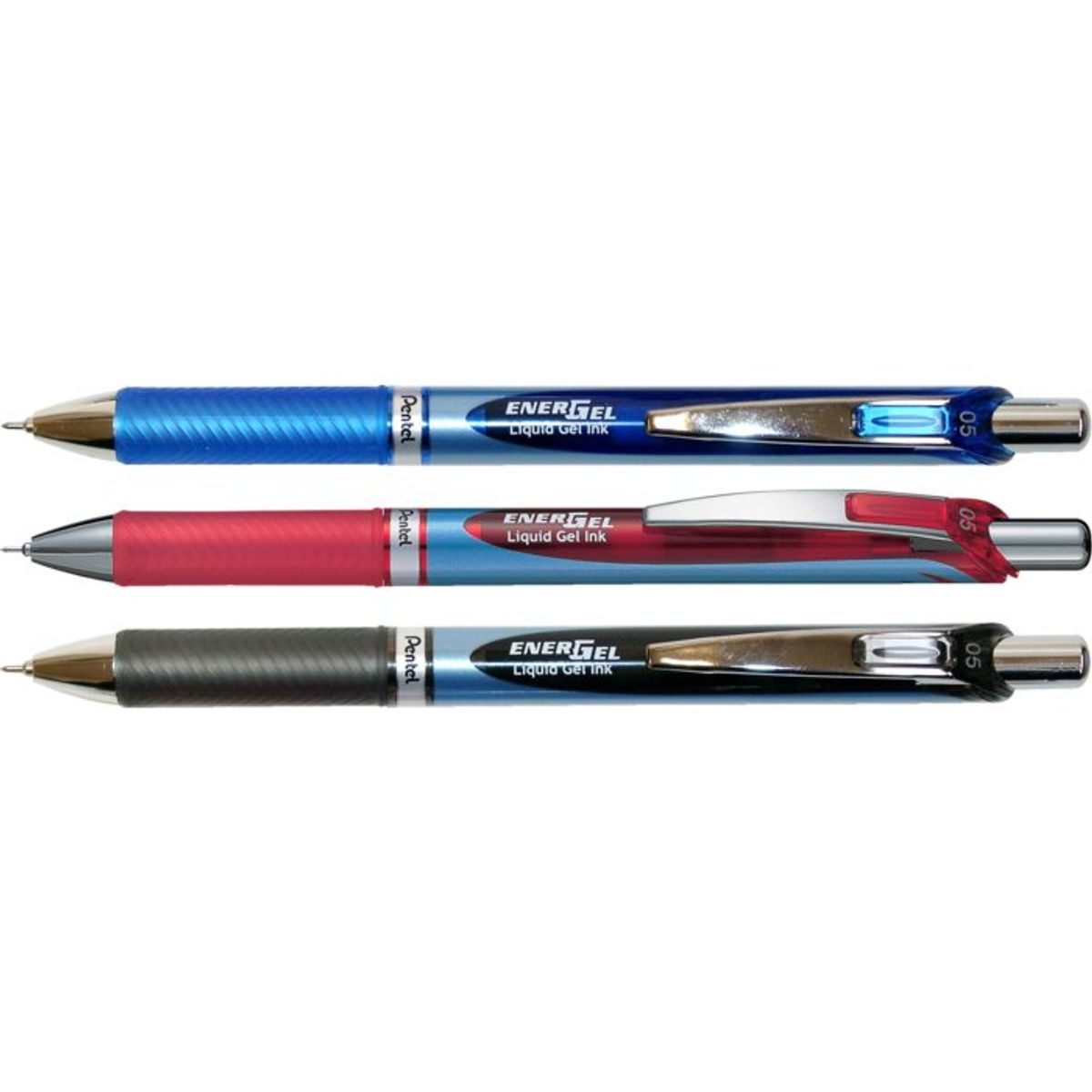 Pentel EnerGel BLN75 pen 0,5mm sort