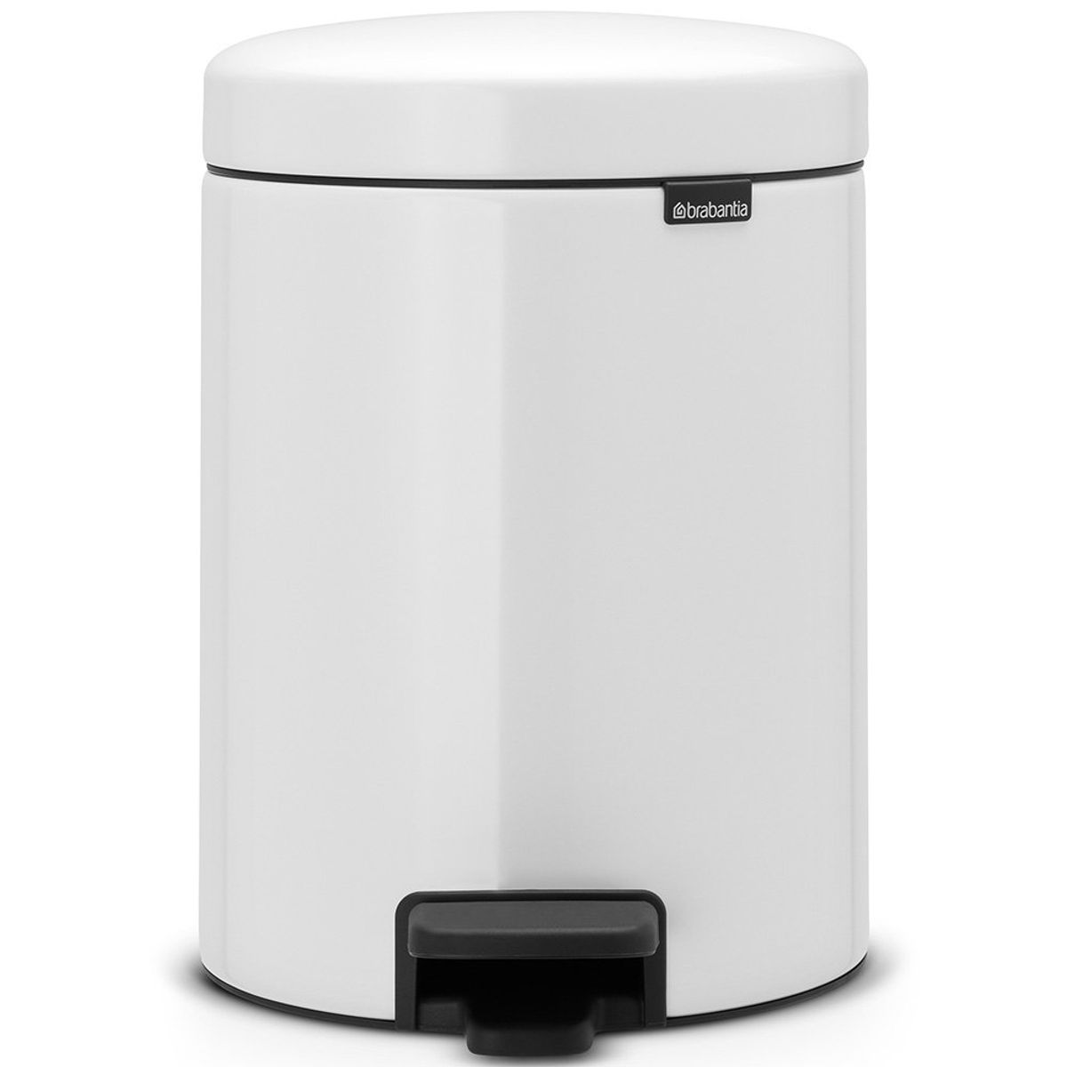 Brabantia newIcon pedalspand silent close 30 cm white 5 L