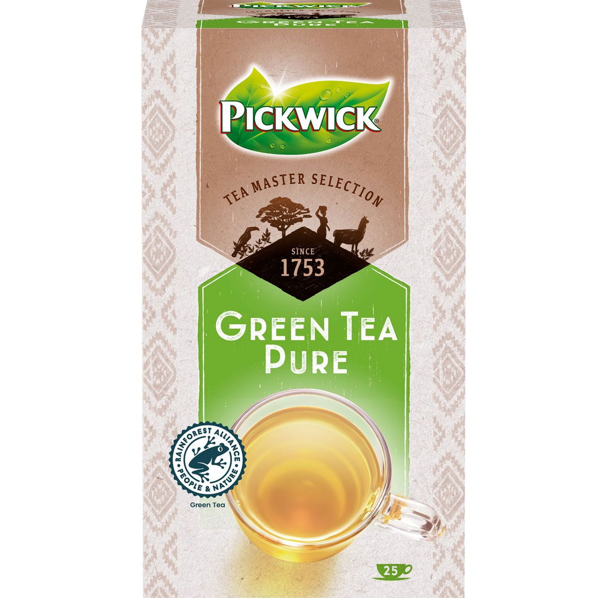 Pickwick Tea Master Selection te 25 stk Green Tea Pure