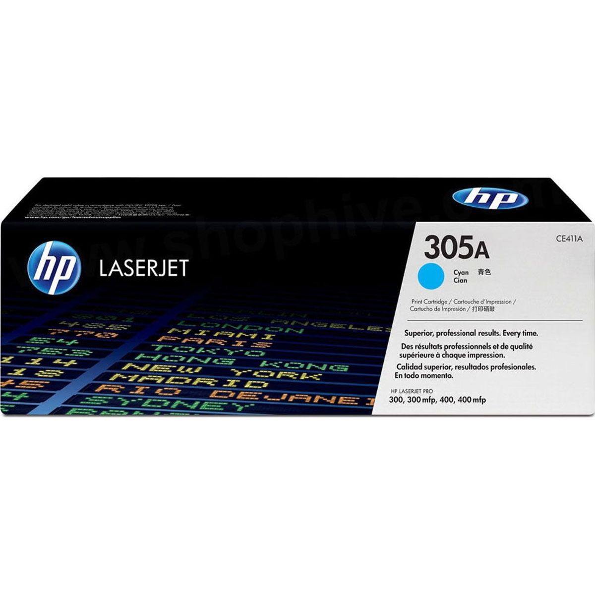 HP 305A CE411A Cyan Lasertoner, 2.600 sider