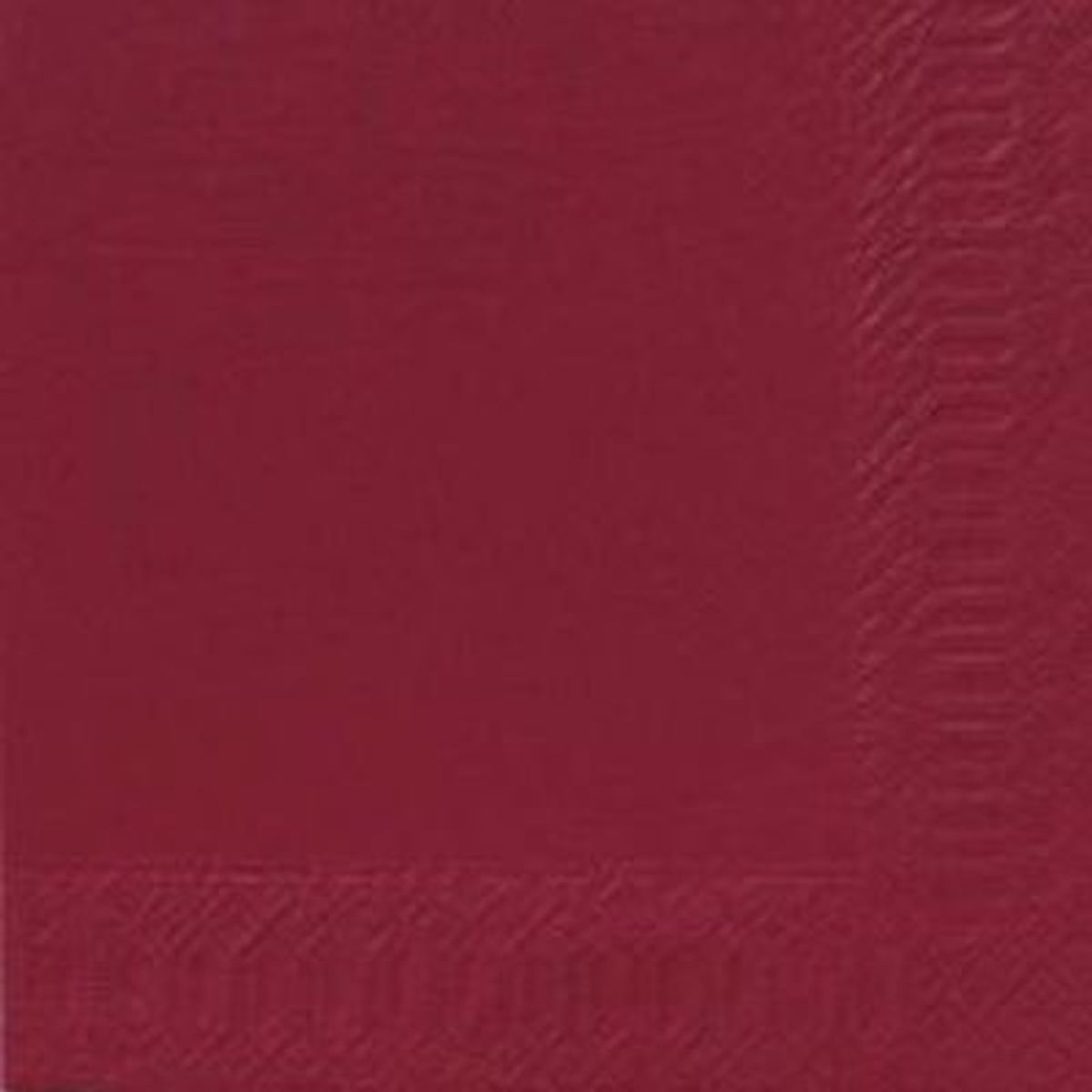 Duni Tissue 40x40 cm 125 servietter bordeaux