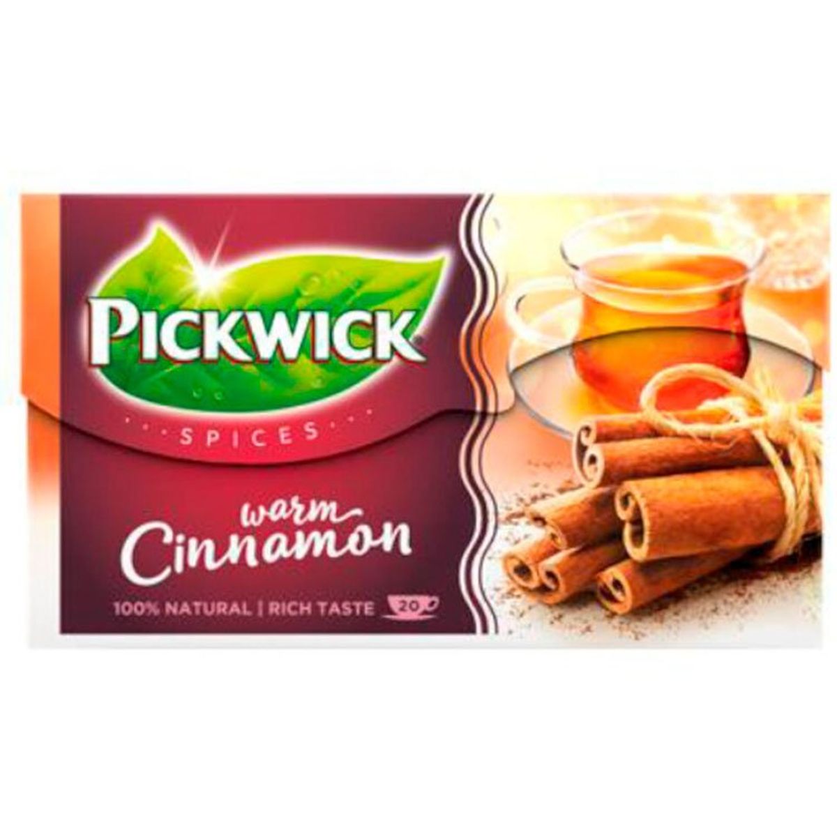 Pickwick Warm Cinnamon te 20 stk Warm cinnamon