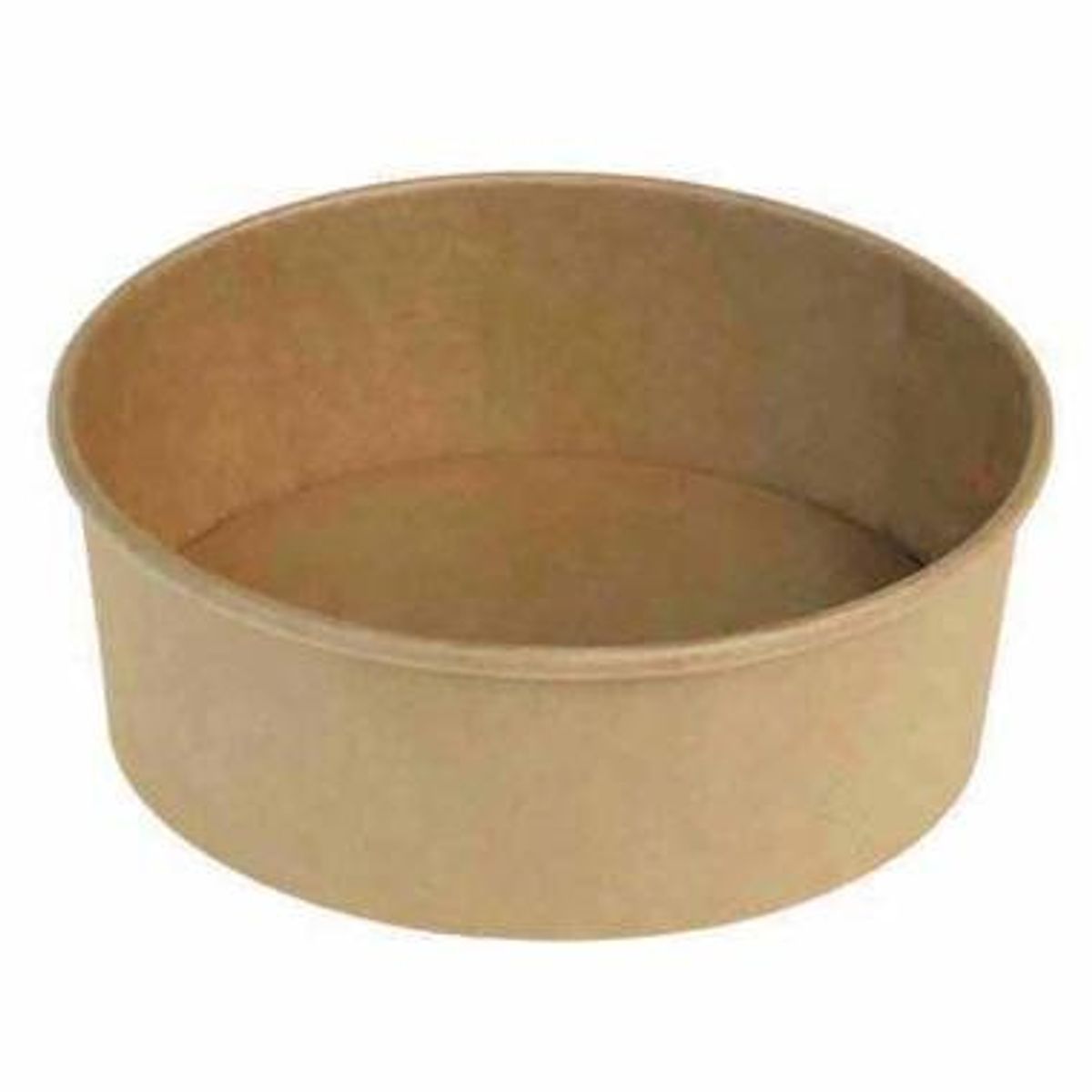 Salatskål Catersource rund 750 ml Ø150 mm x 61 mm brun kraft med PE