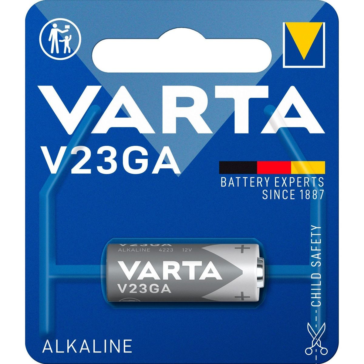 VARTA knapcellebatteri V23GA 1 stk