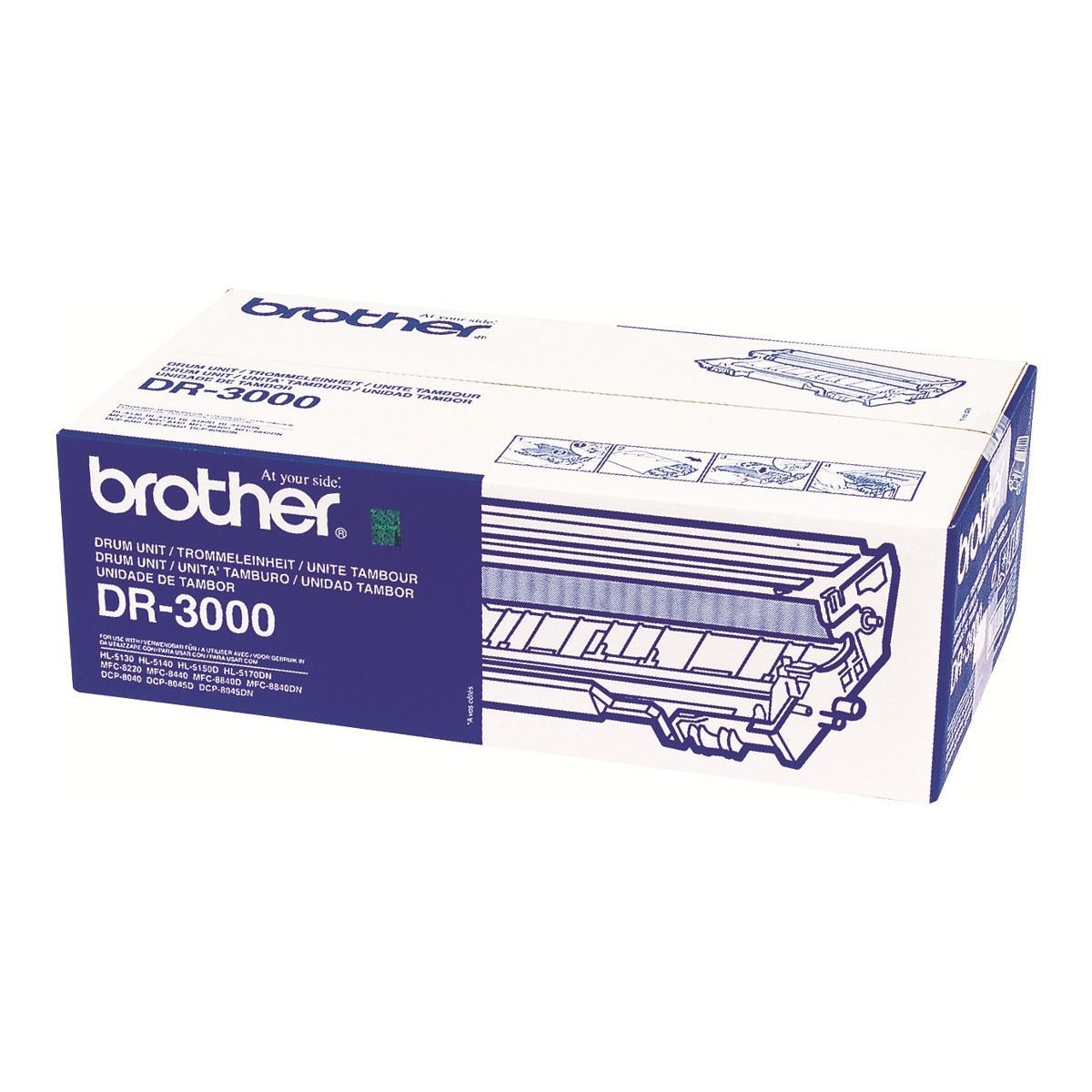 Brother DR-3000 Sort Tromle, 20.000 sider