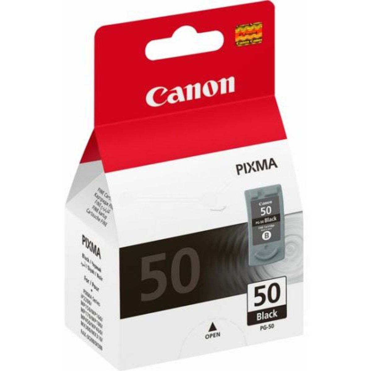 Canon PG-50 0616B001 Sort Blækpatron, 545 sider